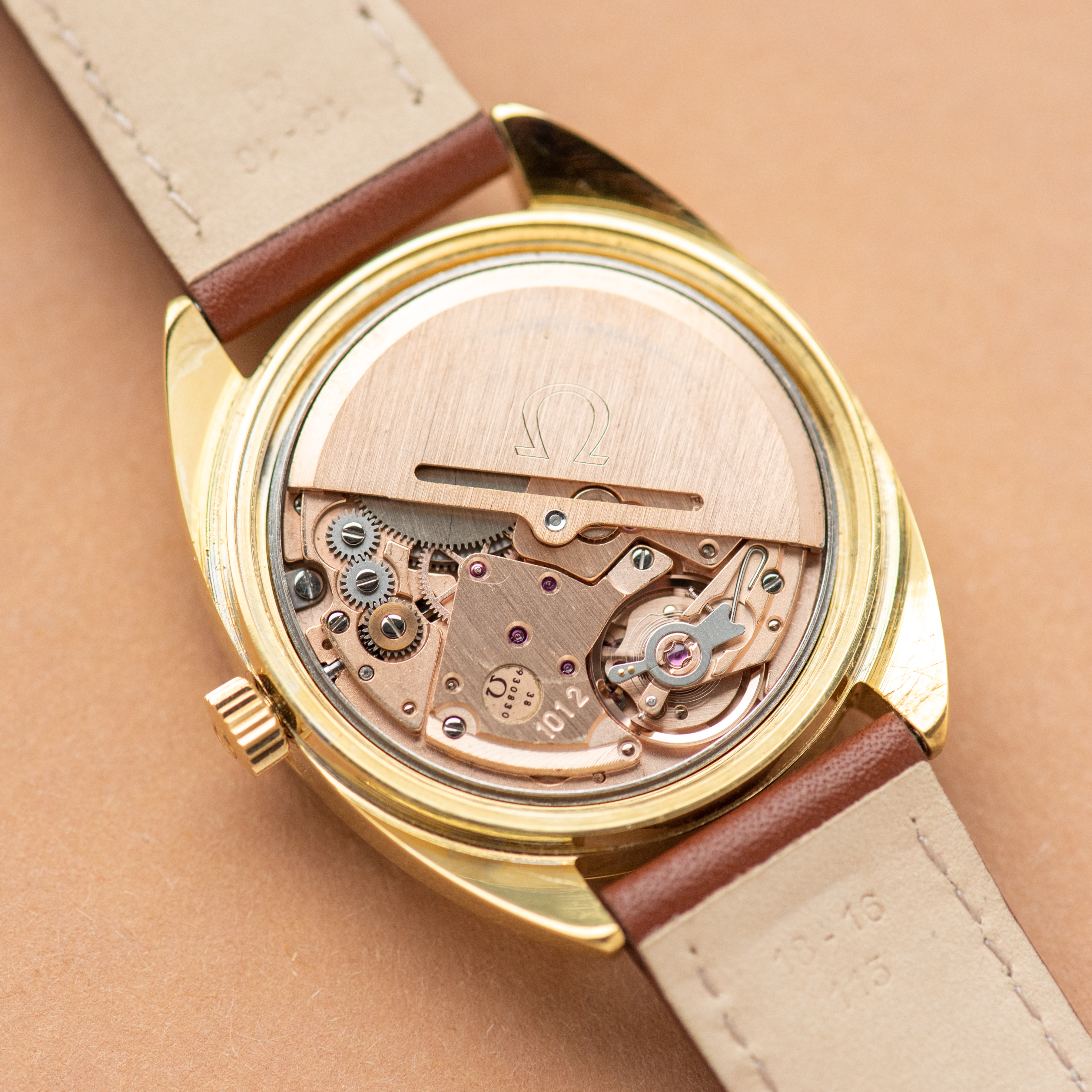 Zicht op Omega Ranchero Automatic Vanaf 1974 Ref 166.0218 cal 1012