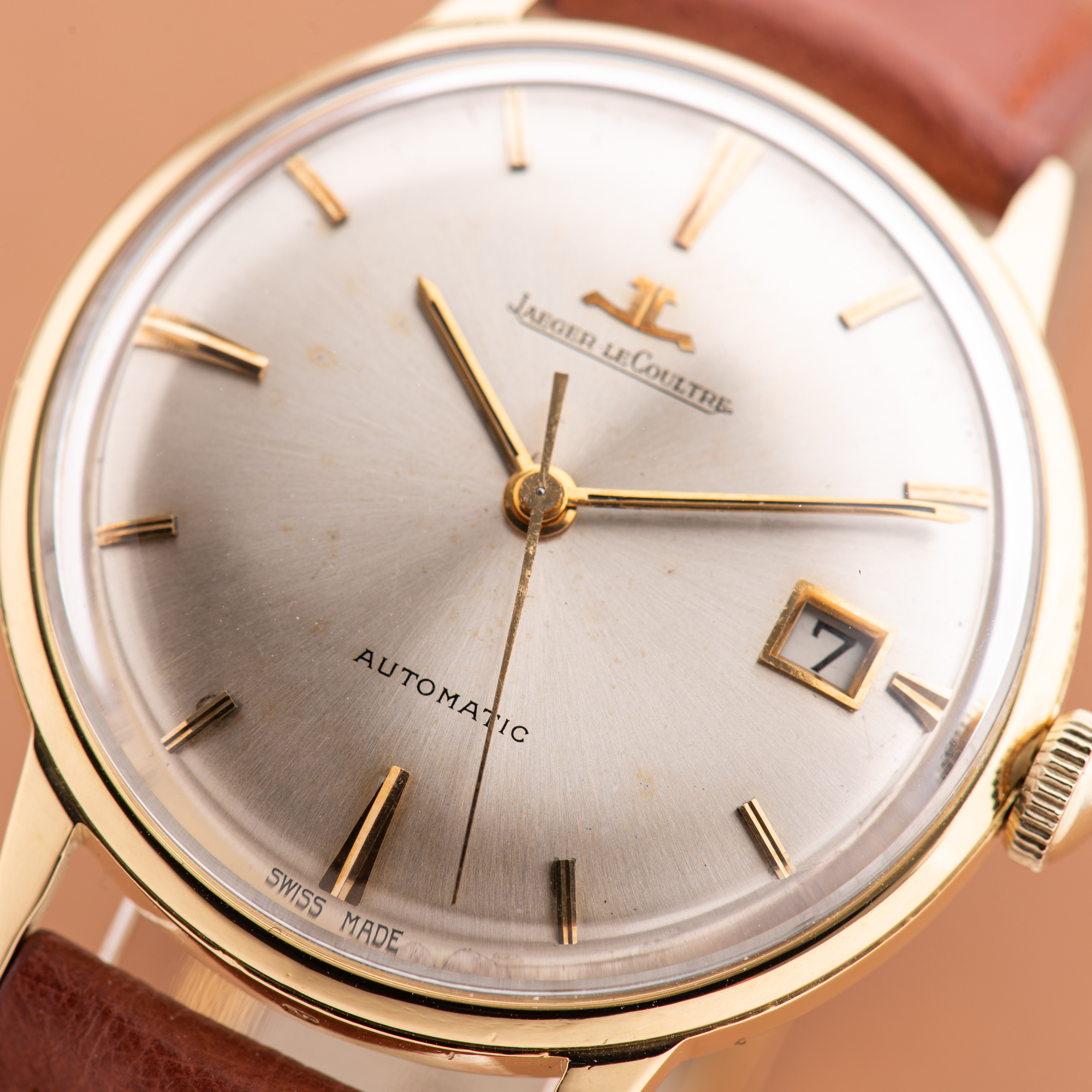 Vue de Jaeger LeCoultre Dress Watch Automatic 18K  Réf 393 K881