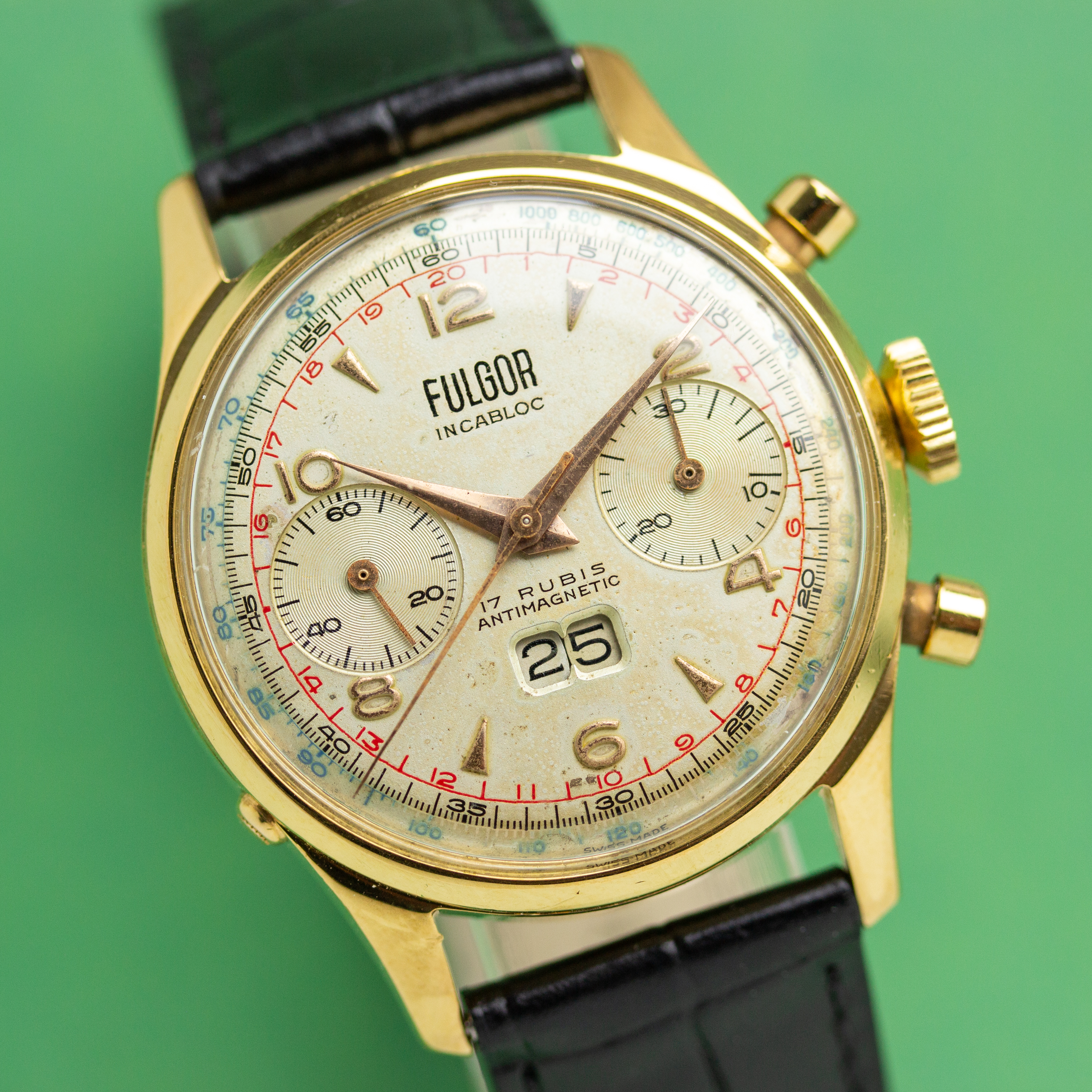 View of Fulgor Rare Chronograph Grand Date Venus 210