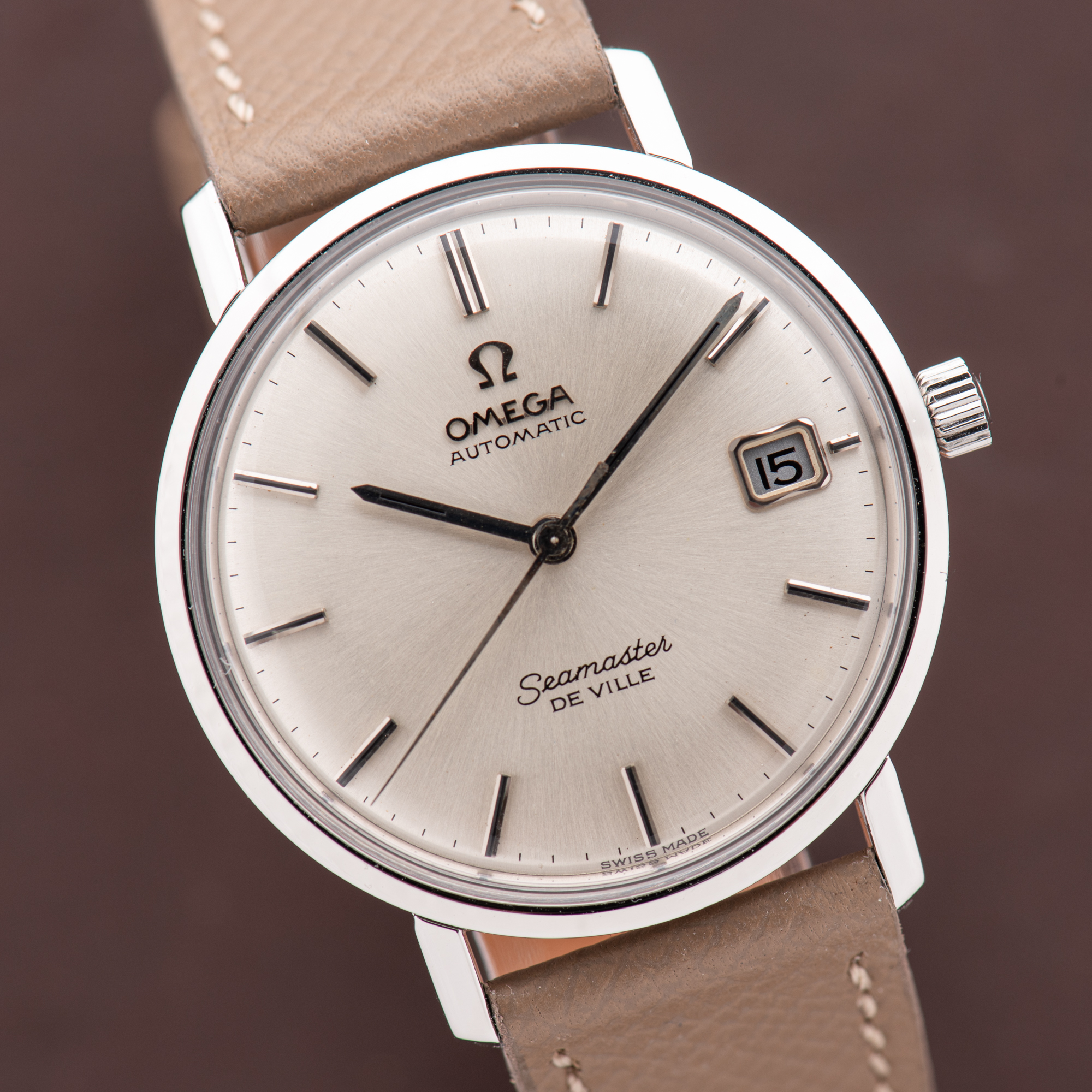 View of Omega Seamaster De Ville Automatic Date Réf 166.020