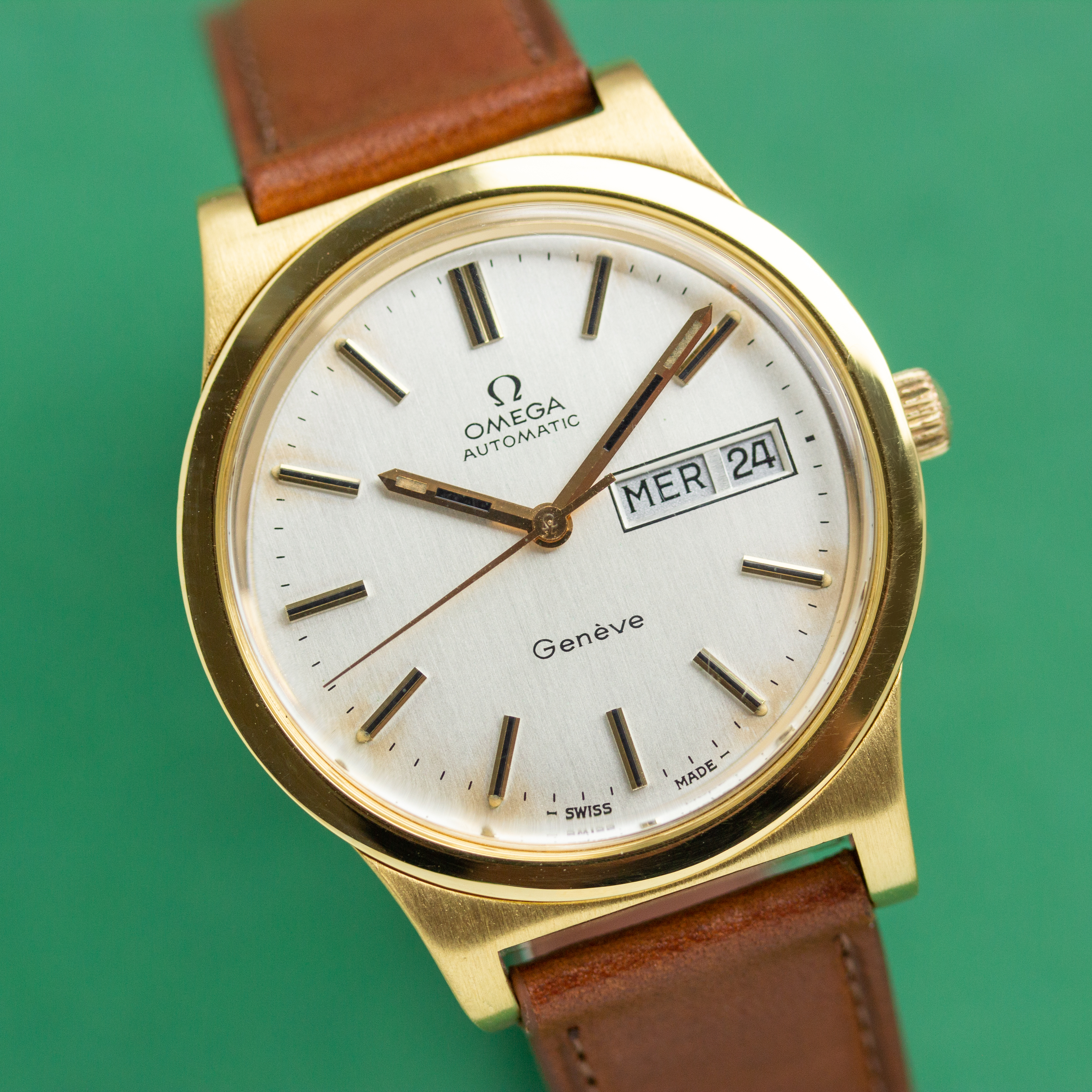 Vue de Omega Genève Automatic Day Date Réf 166.0169 from 1973