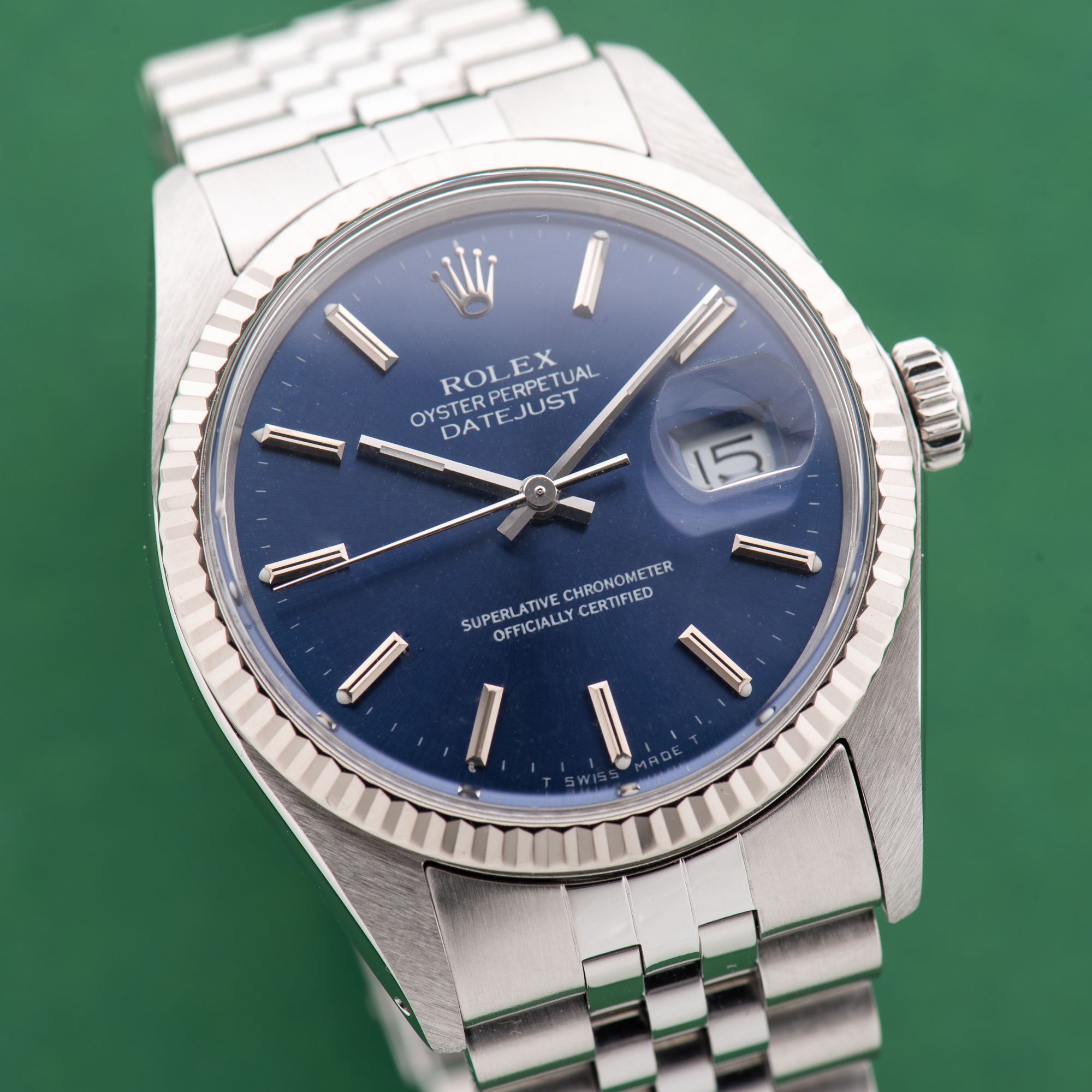 Vue de Rolex Oyster Perpetual Datejust from 1988  Réf 16014