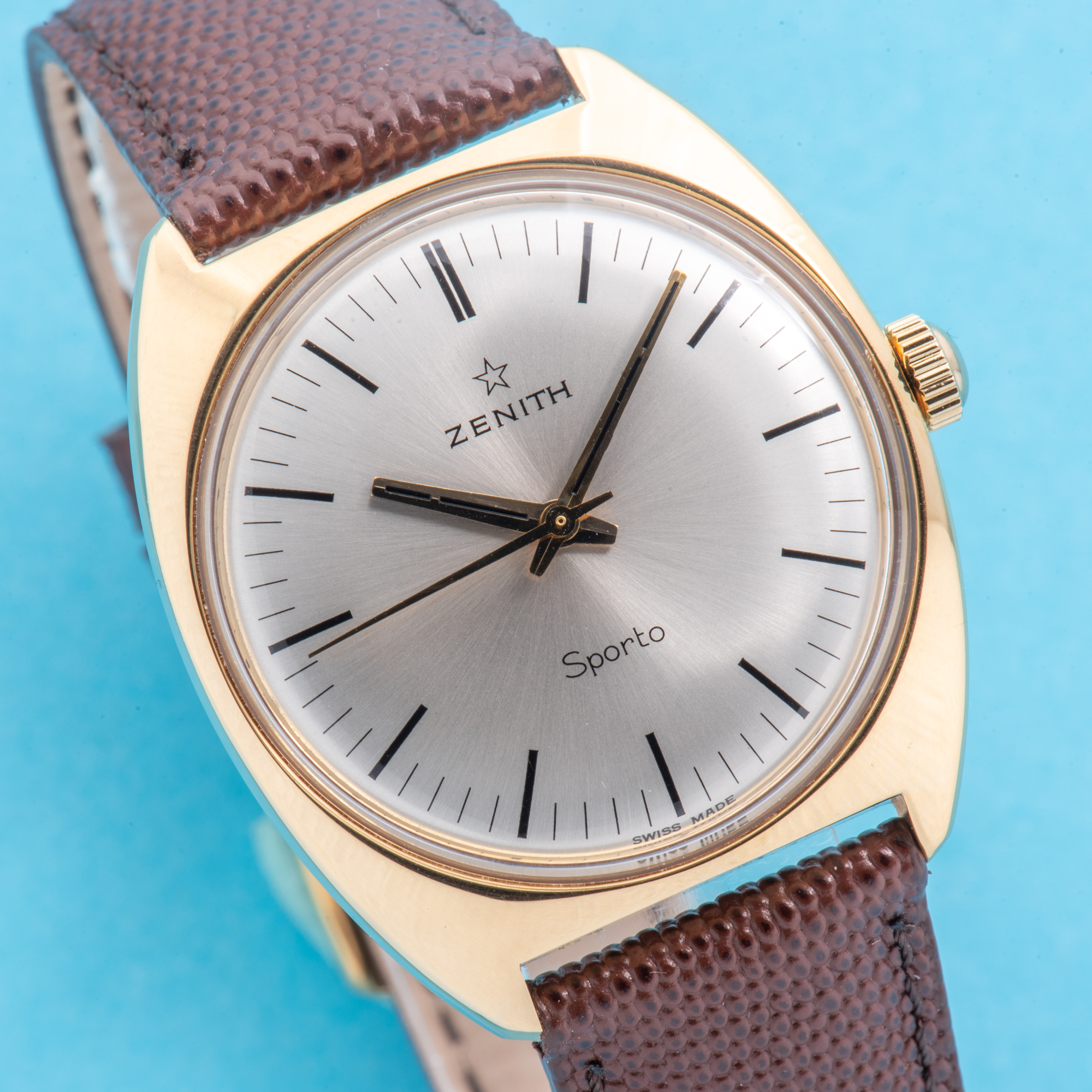 Vue de Zenith Sporto Dress Watch Centre Seconds cal 2542 Réf 599 D 072