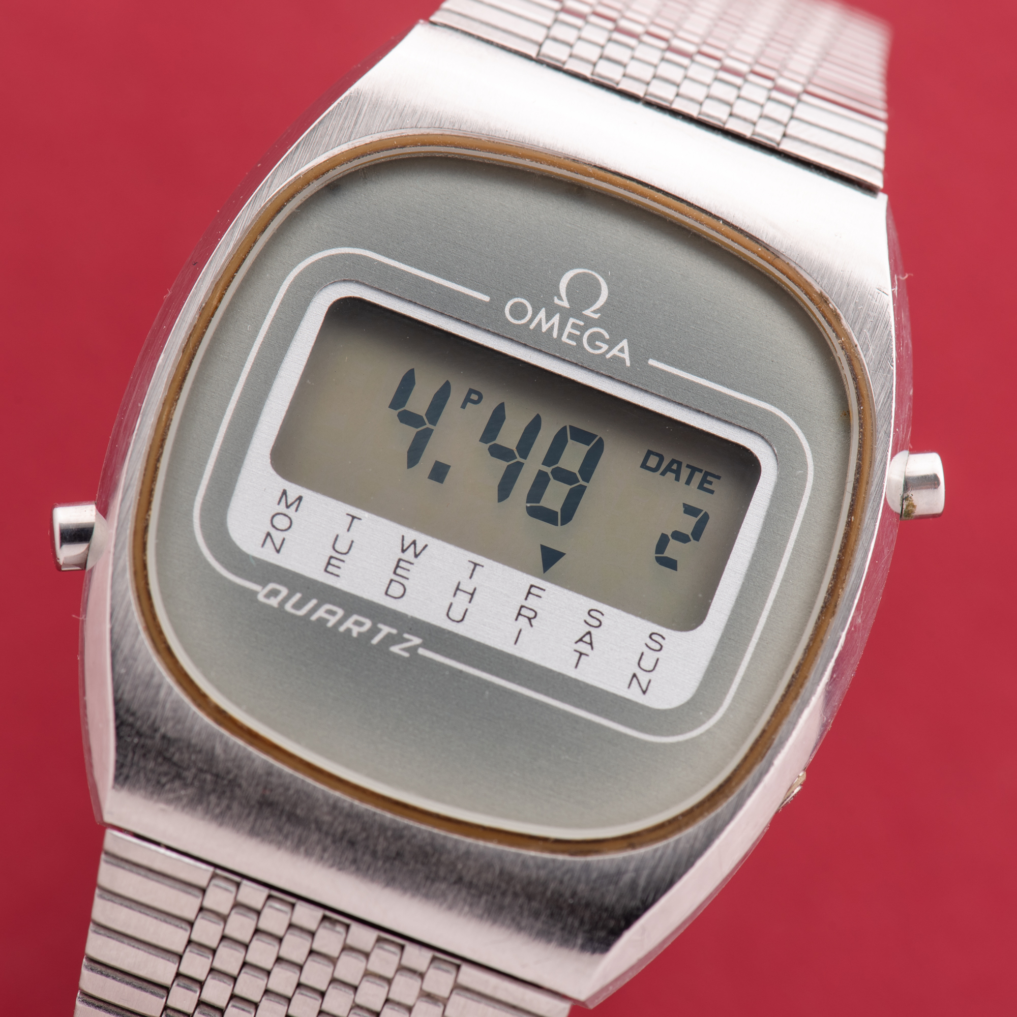Vue de Omega LCD Quartz RARE from 1978 cal 4306 Réf 396.0850