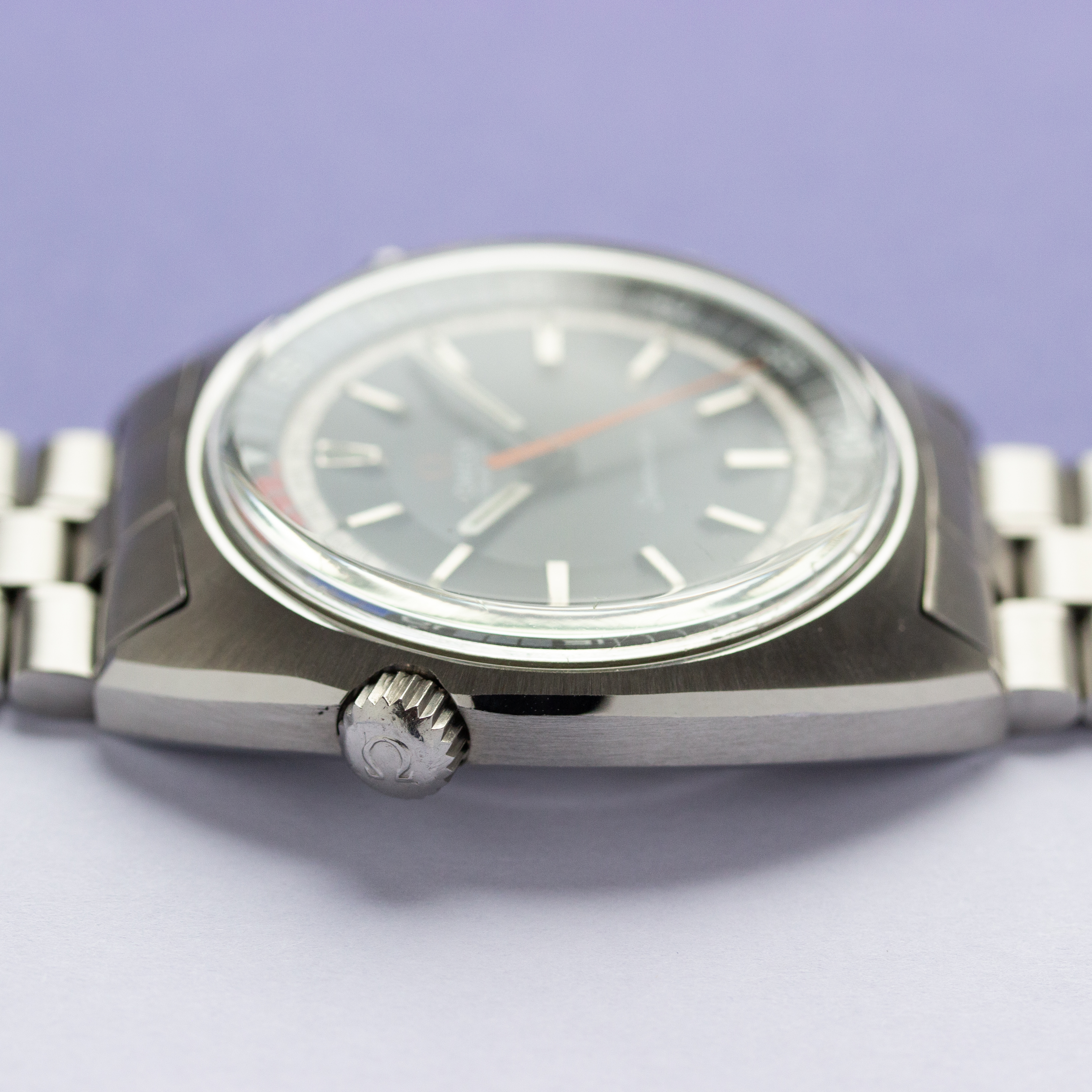 Vue de Omega Chronostop Seamaster Jumbo Regatta réf 145.008 cal 865 year 1968