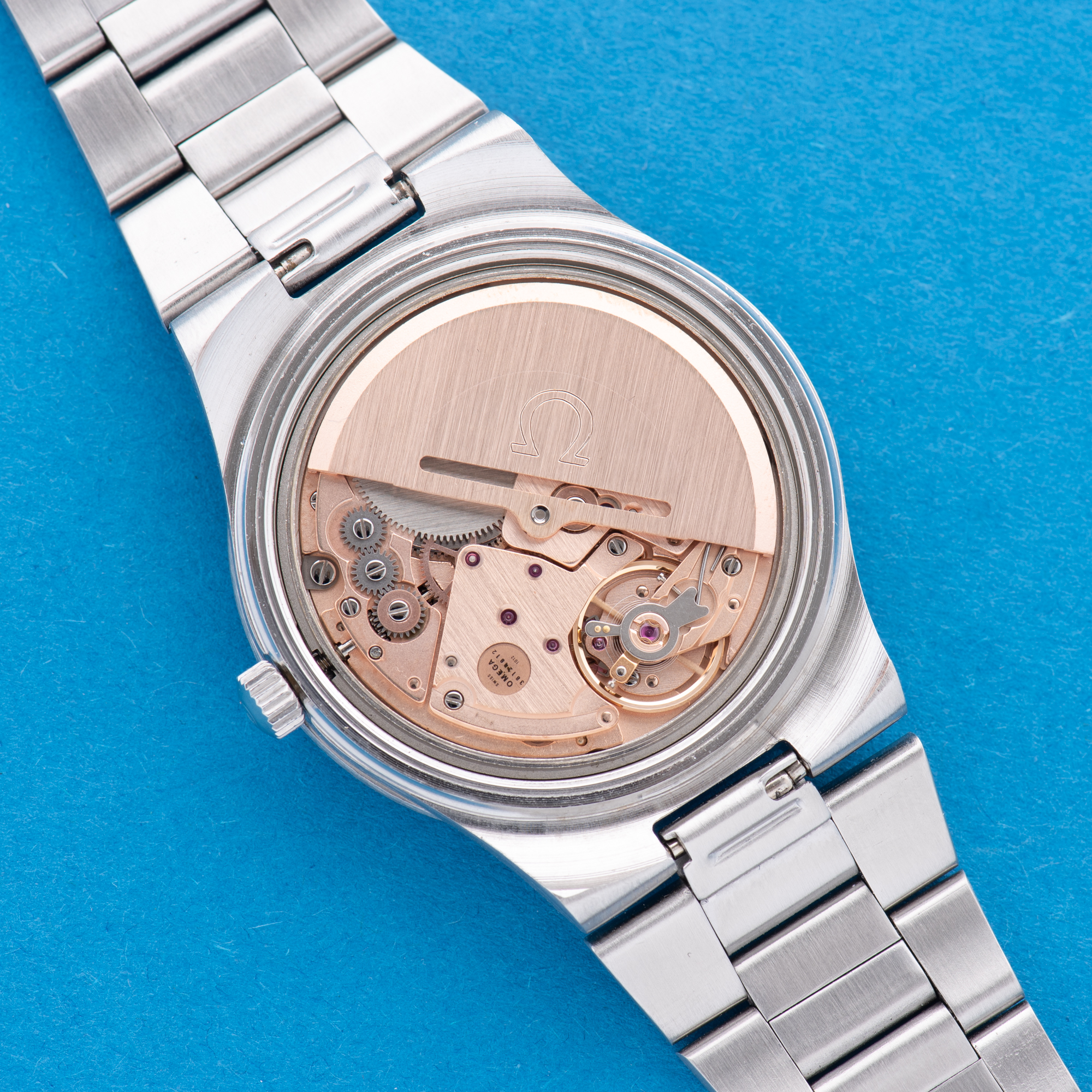 Vue de Omega Genève Automatic Date Silver Réf 366.0832 Year 1974