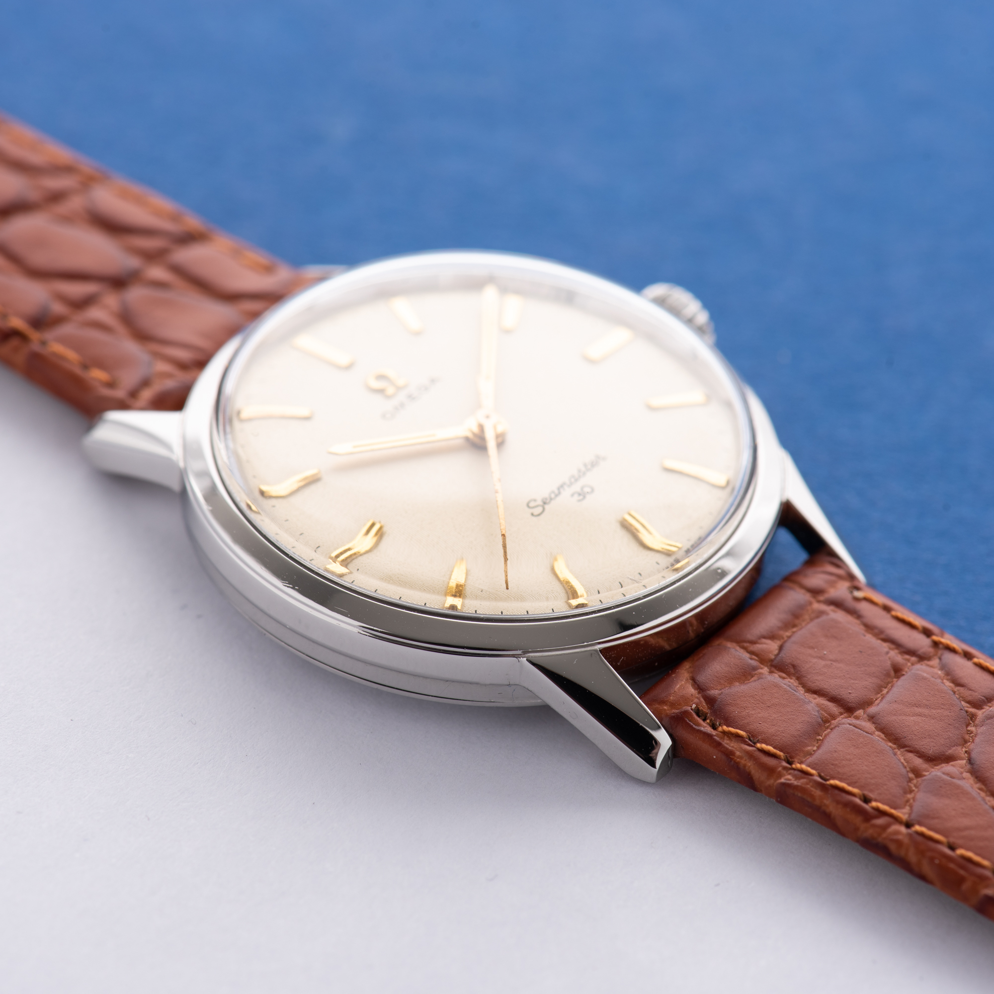 Zicht op Omega Seamaster 30 uit 1962 Ref 135.003