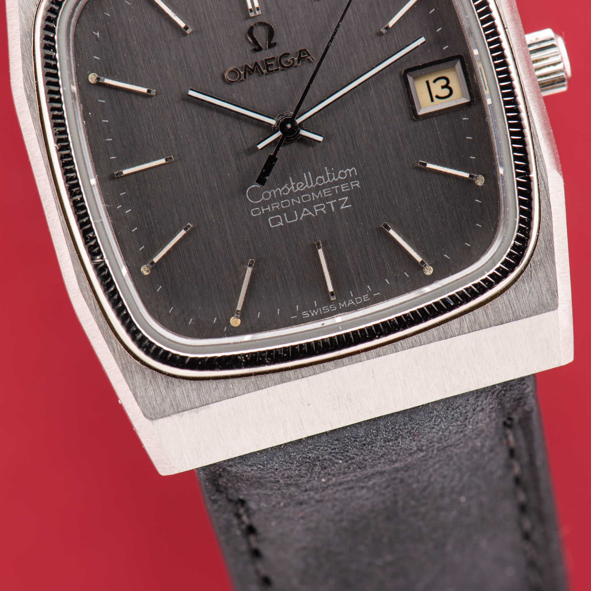 View of Omega Constellation Chronometer Quartz Cal 1343 Réf 198.0112