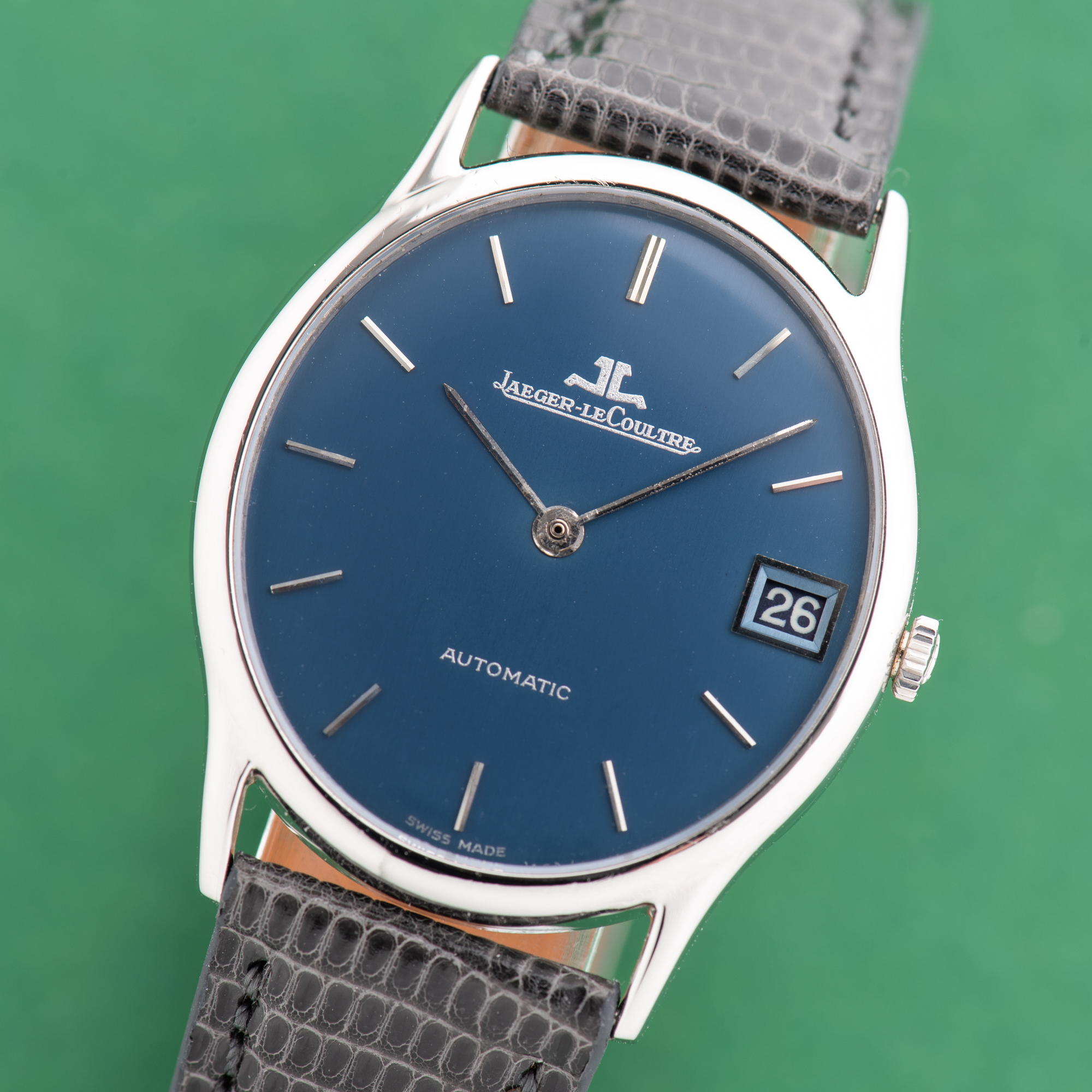Vue de Jaeger LeCoultre Automatic Ellipse Blue Cal 900​​​​​​​ Réf 5002.42