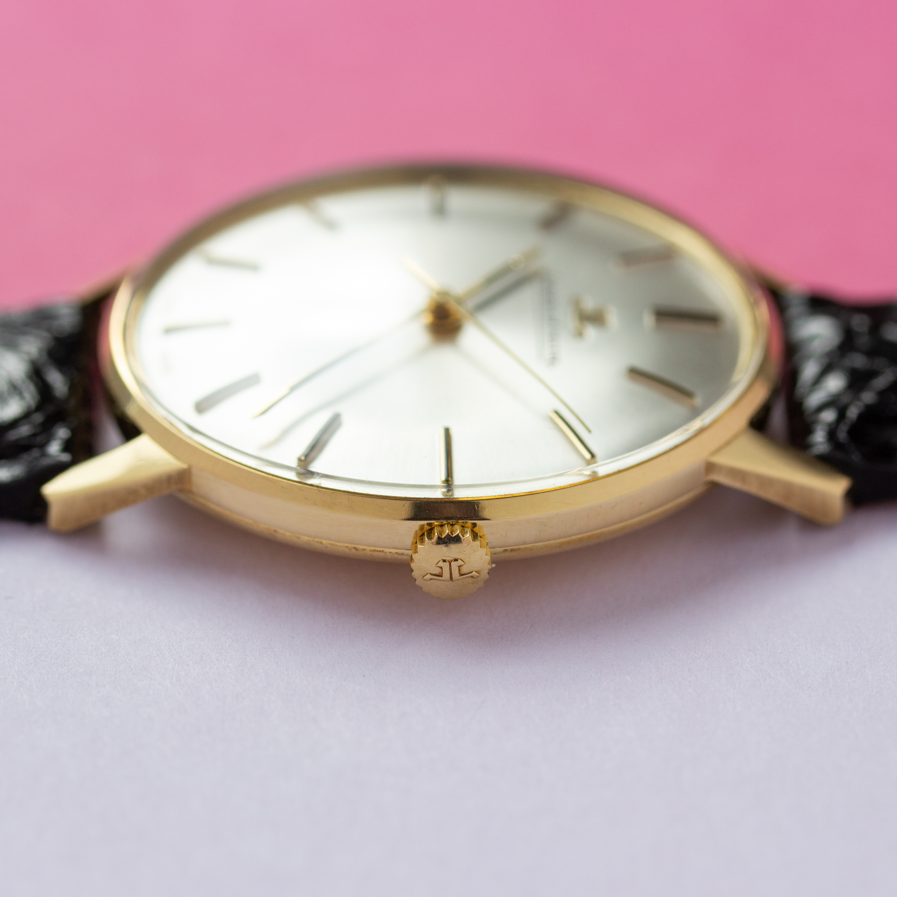 View of Jaeger LeCoultre Dress centre seconds