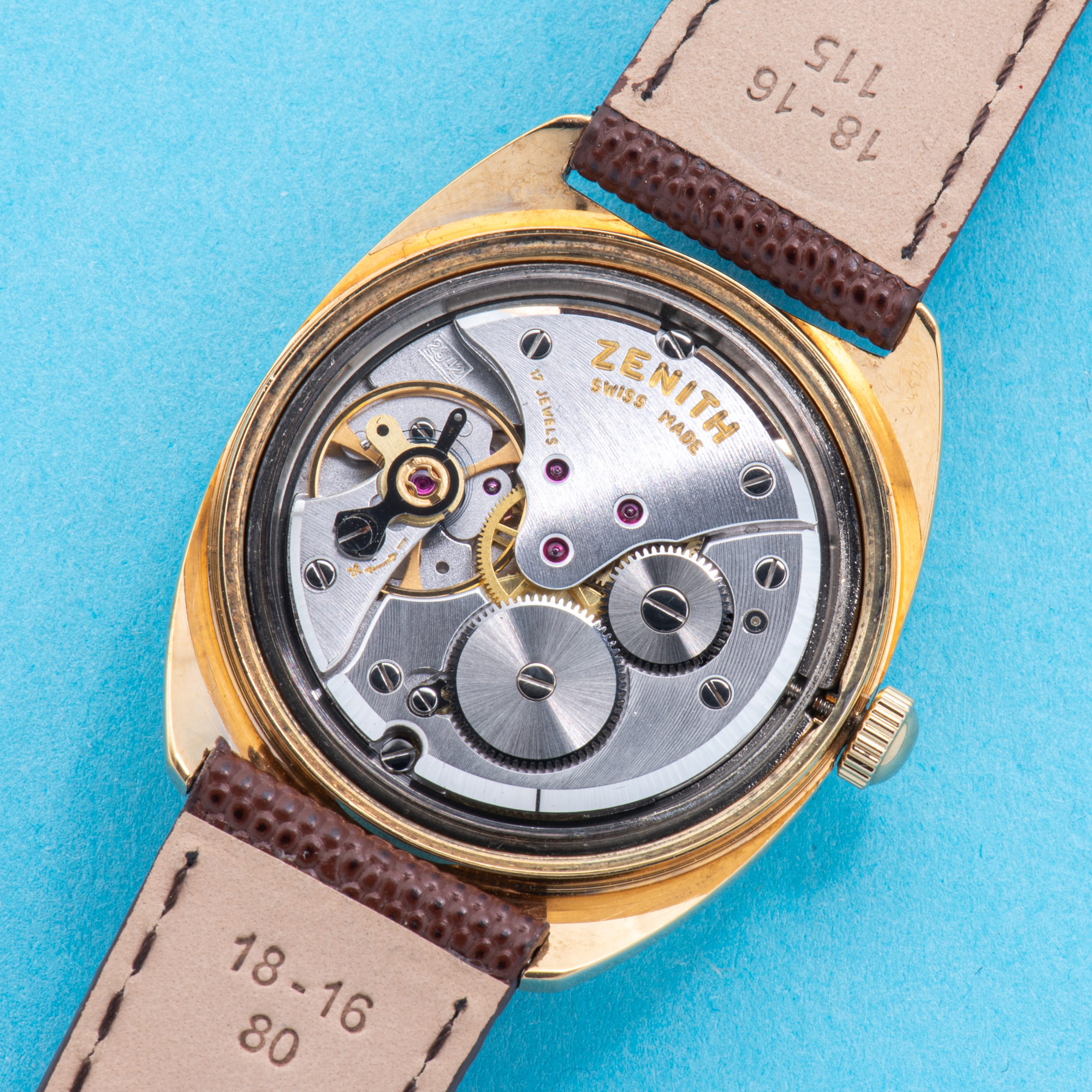 Vue de Zenith Sporto Dress Watch Centre Seconds cal 2542 Réf 599 D 072