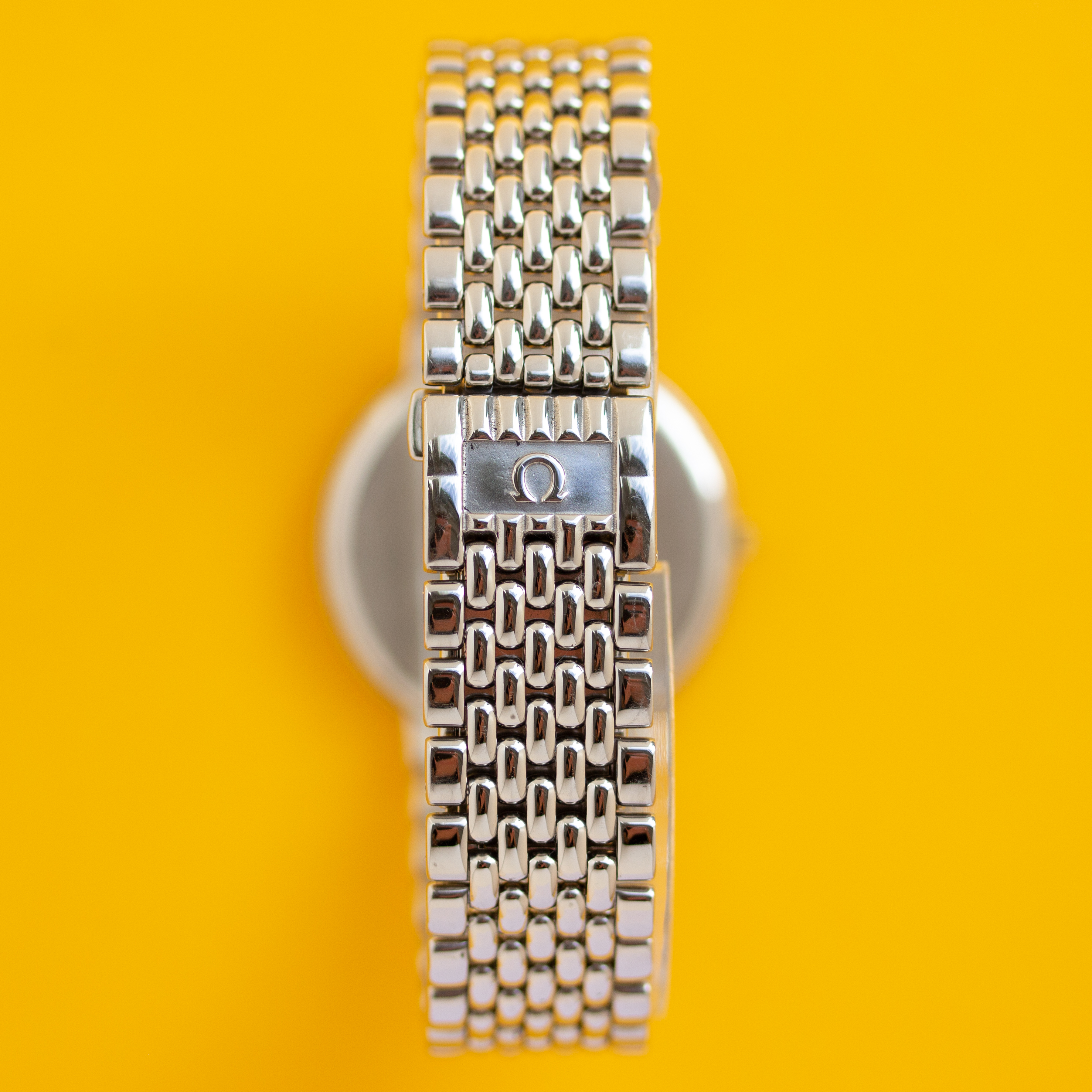 Zicht op Omega De Ville Quartz Referentie 396.1012