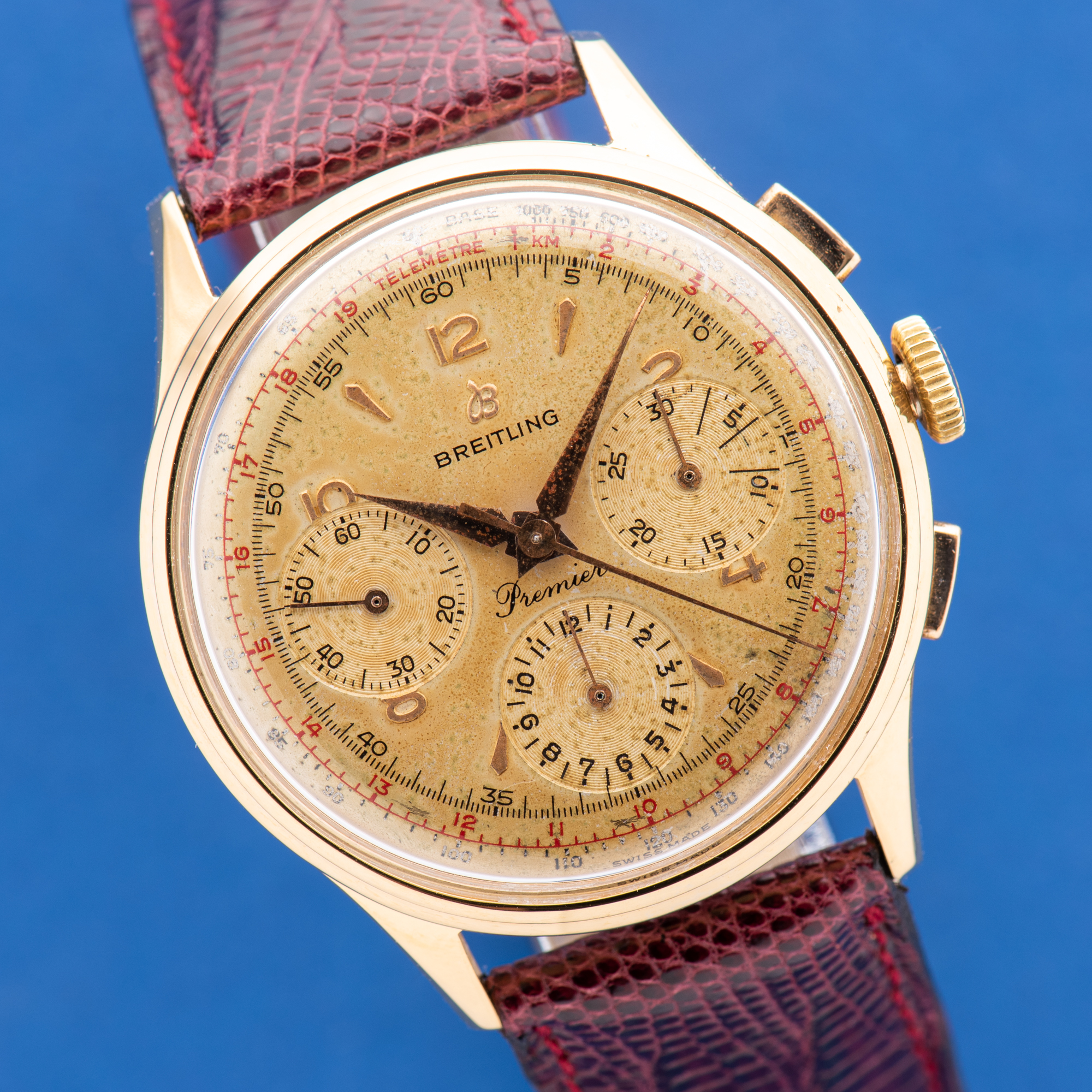 View of Breitling Premier Oversize Chronograph Venus 178 Réf 734