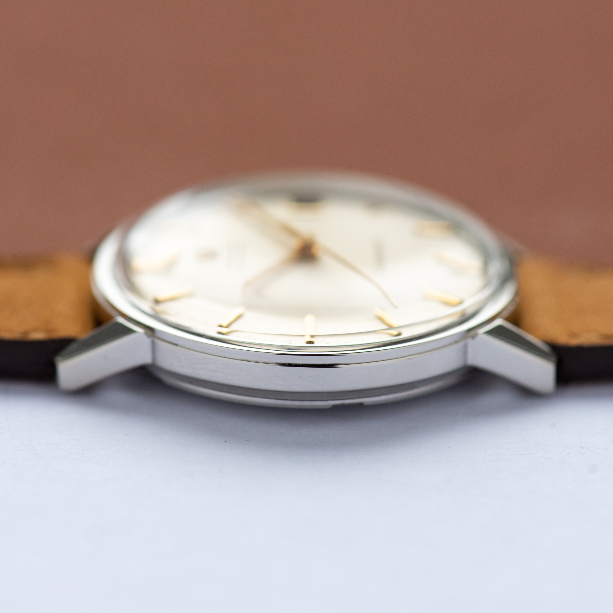 View of Omega Seamaster Automatic Date Ref 166.002 from 1965