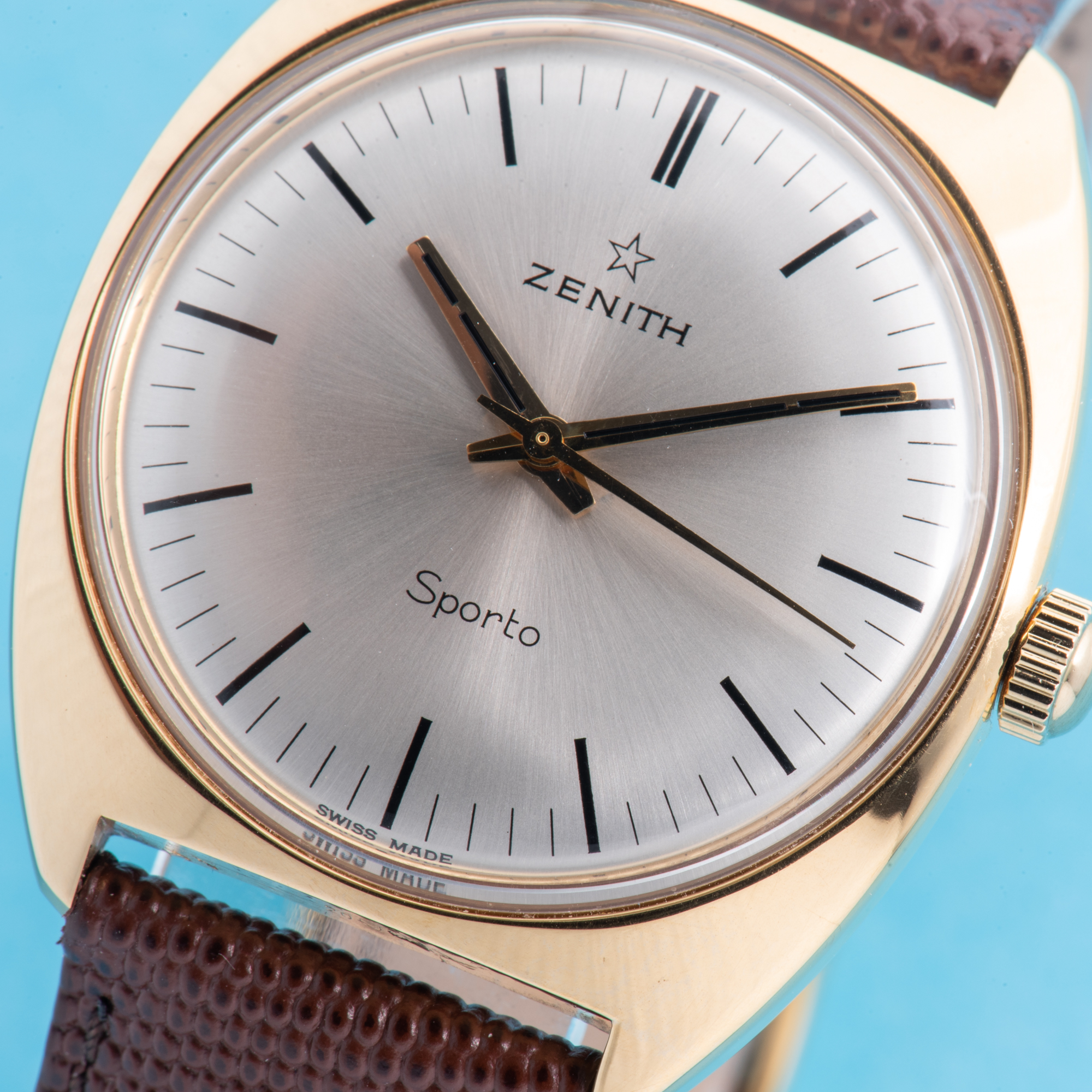 Vue de Zenith Sporto Dress Watch Centre Seconds cal 2542 Réf 599 D 072