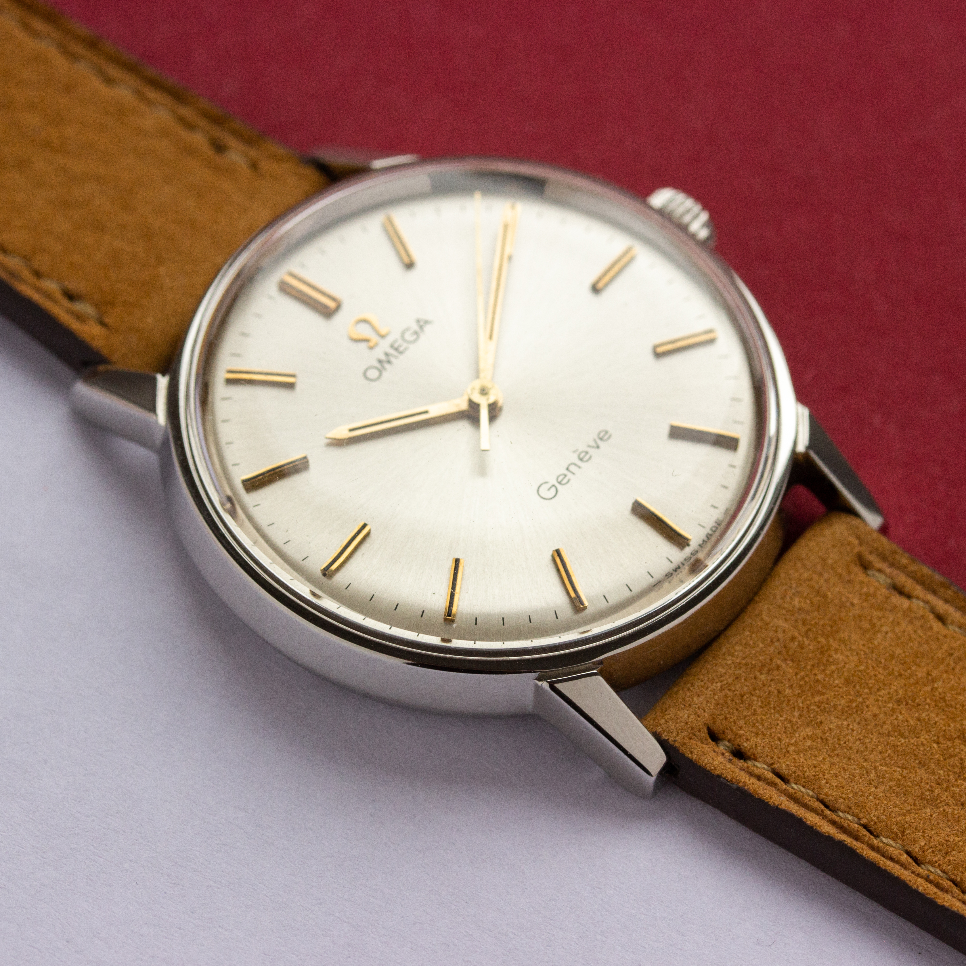 Vue de Omega Genève Réf 135.011 Seahorse Case from 1965