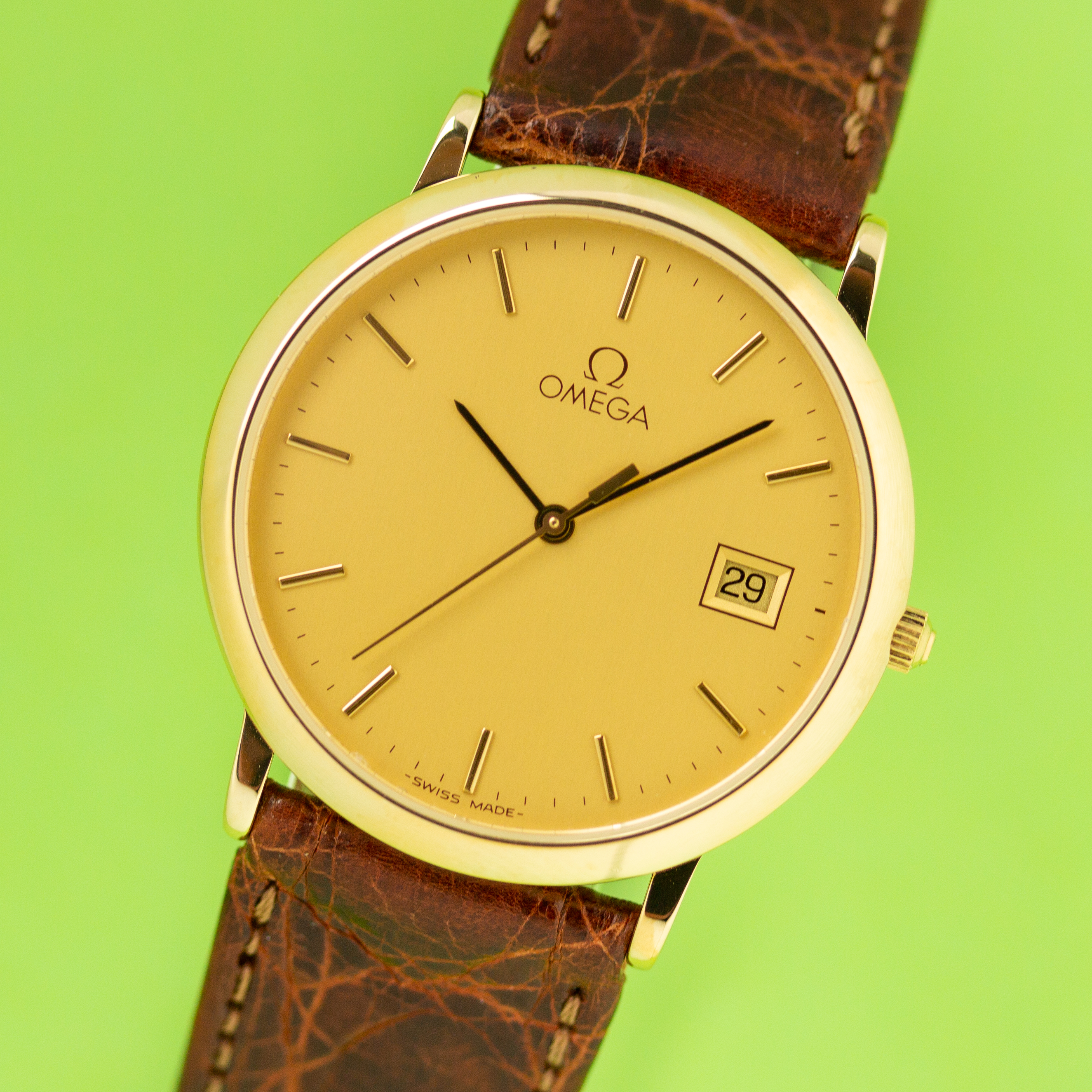 Vue de Omega De Ville Quartz Full Set 1998
