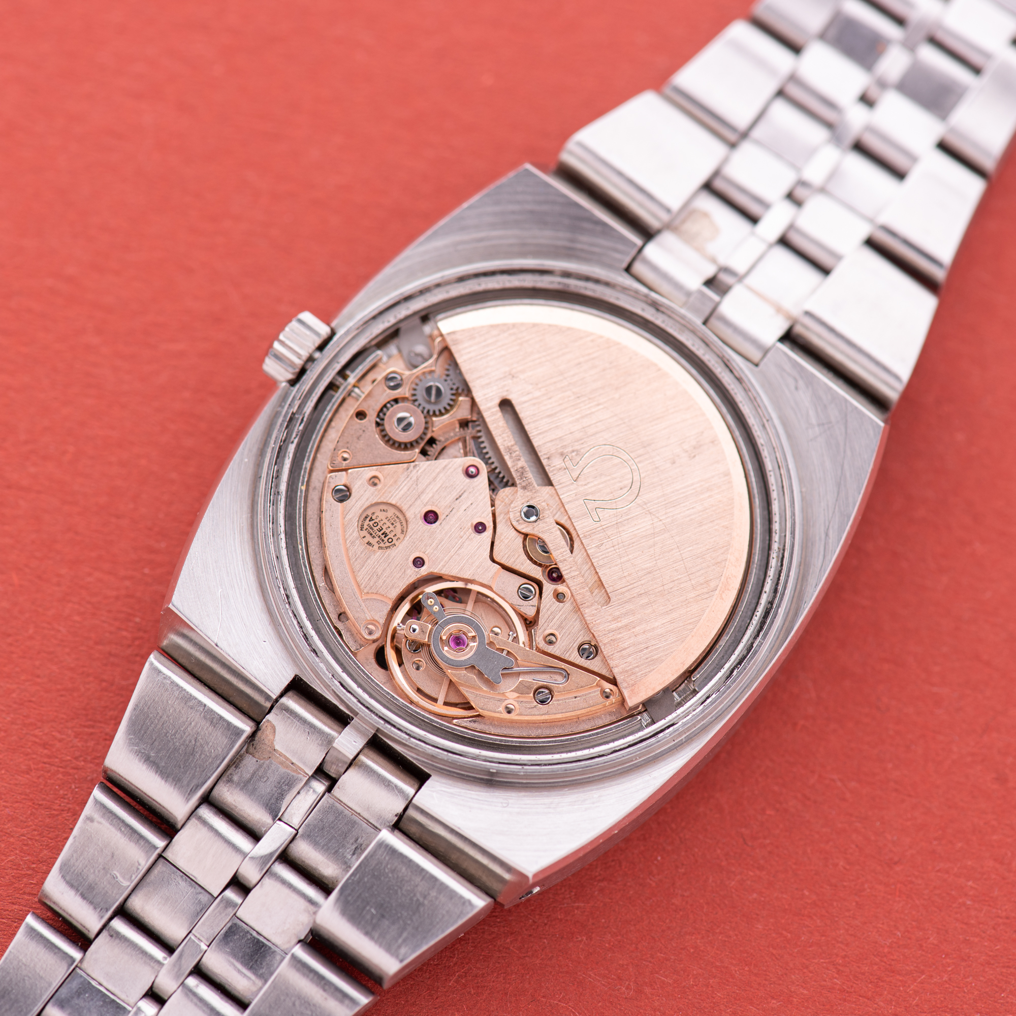 View of Omega Constellation Day Date (North) Korea Day from 1972 Ref 168.0054