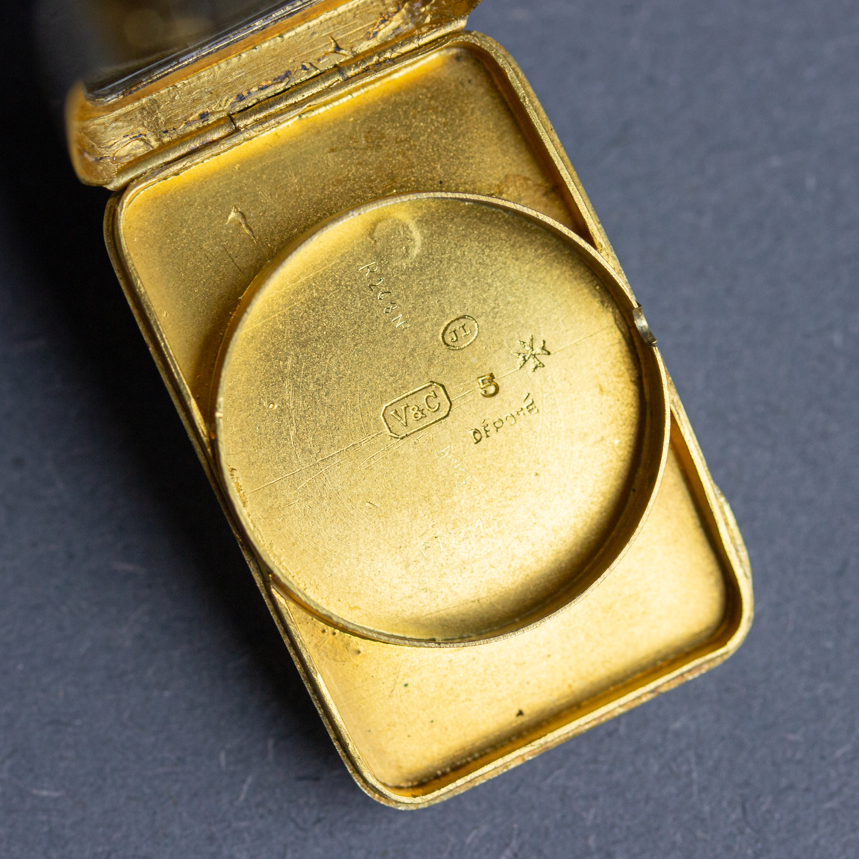 View of Vacheron Constantin Rectangulaire 1920s