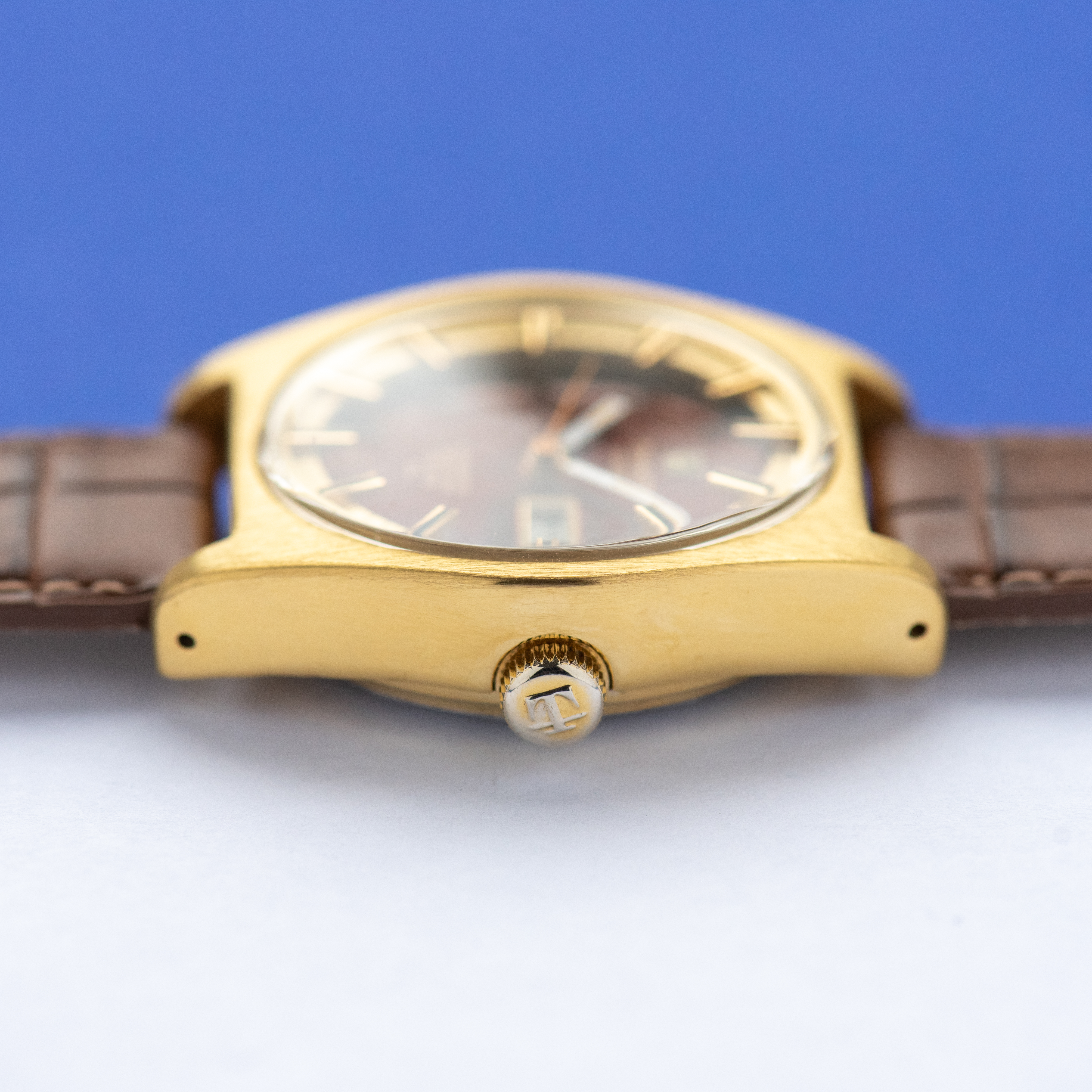 View of Tissot Seastar PR516 GL Bordeaux Day Date Automatic
