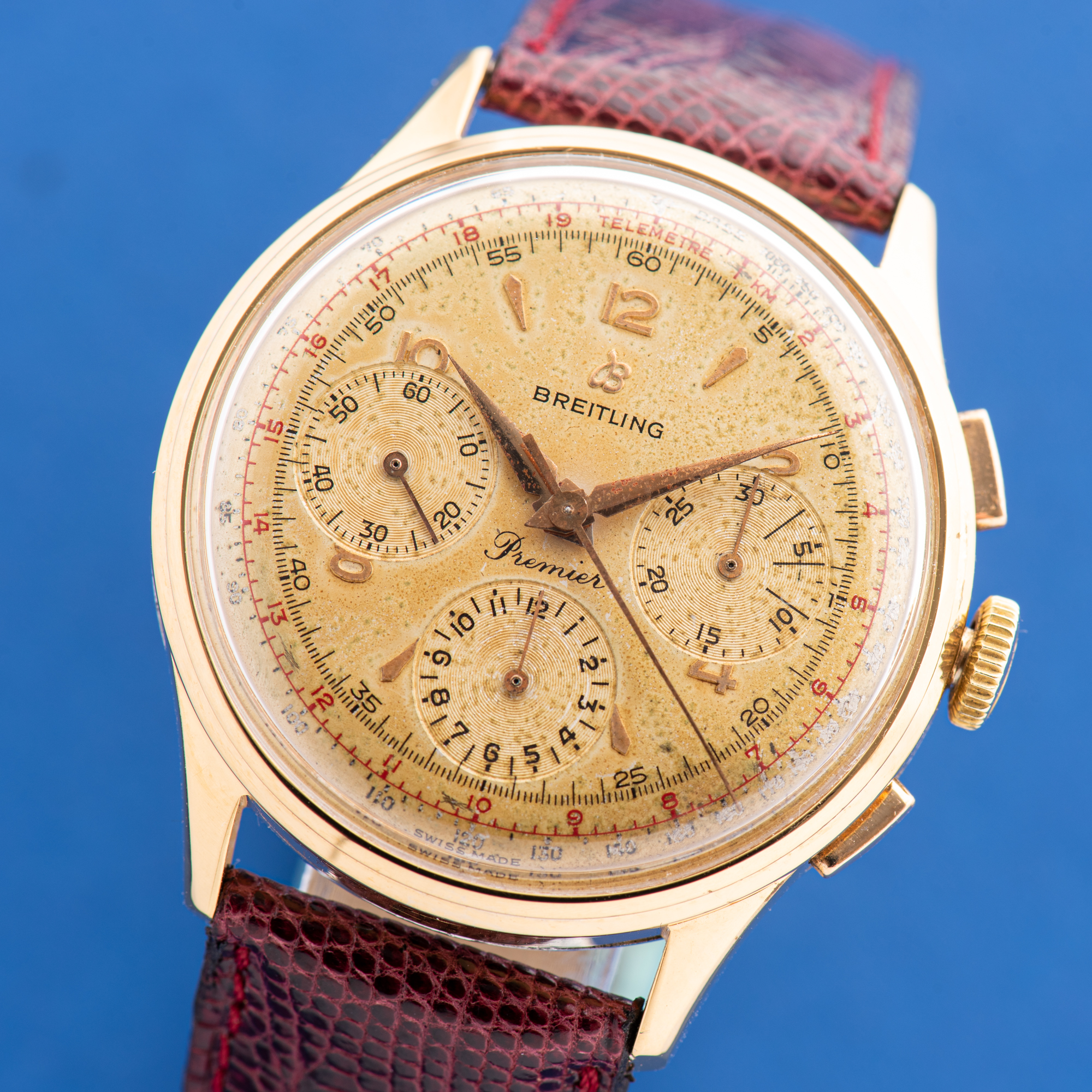 View of Breitling Premier Oversize Chronograph Venus 178 Réf 734