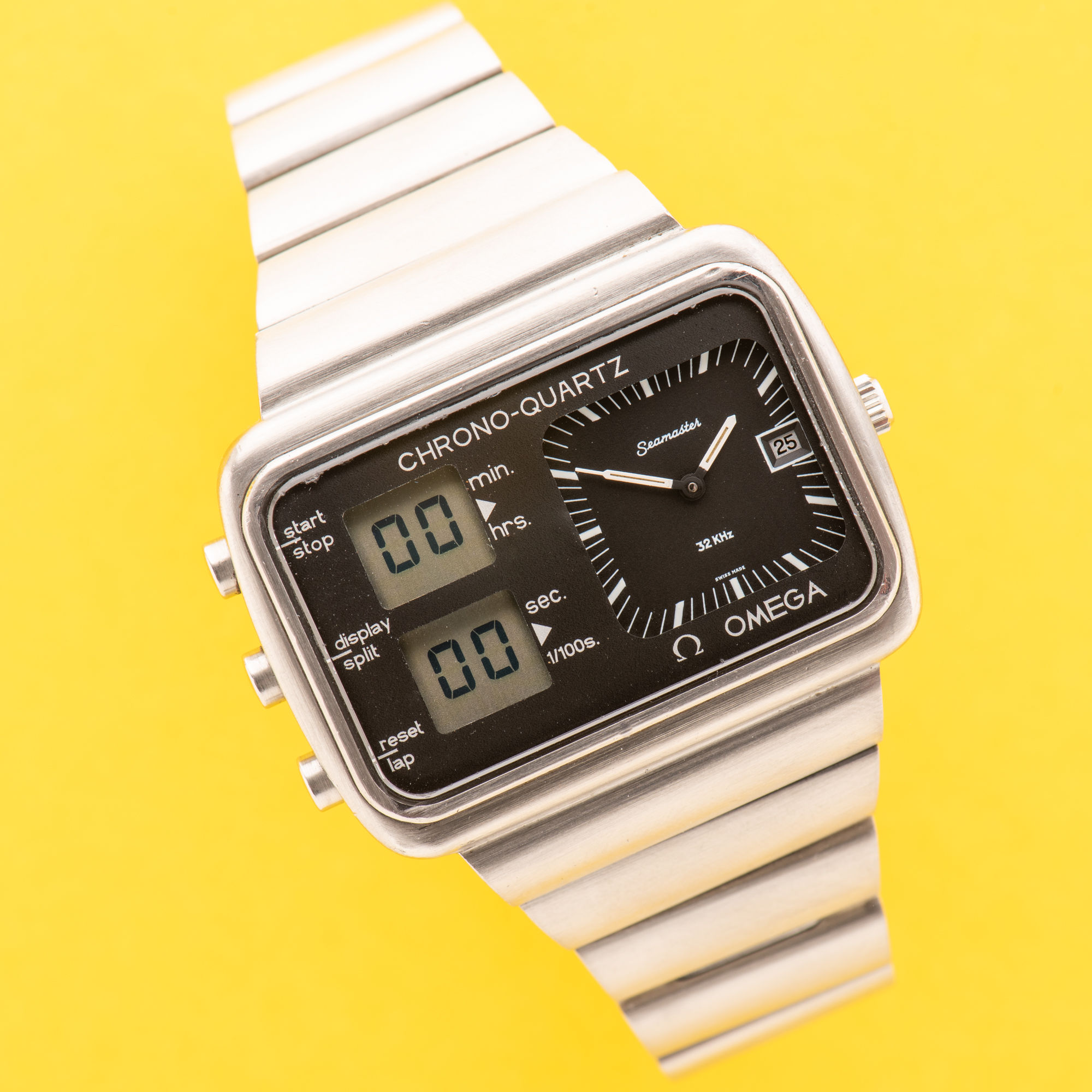 Omega Seamaster 32KHz Chrono-Quartz Albatros Olympic Games Montreal 1976 Réf 396