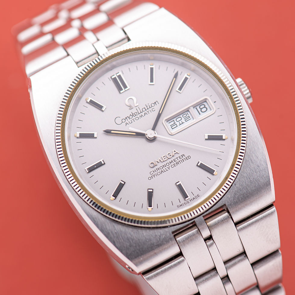 Thumbnail: Omega Constellation Day Date (North) Korea Day from 1972 Réf 168.0054