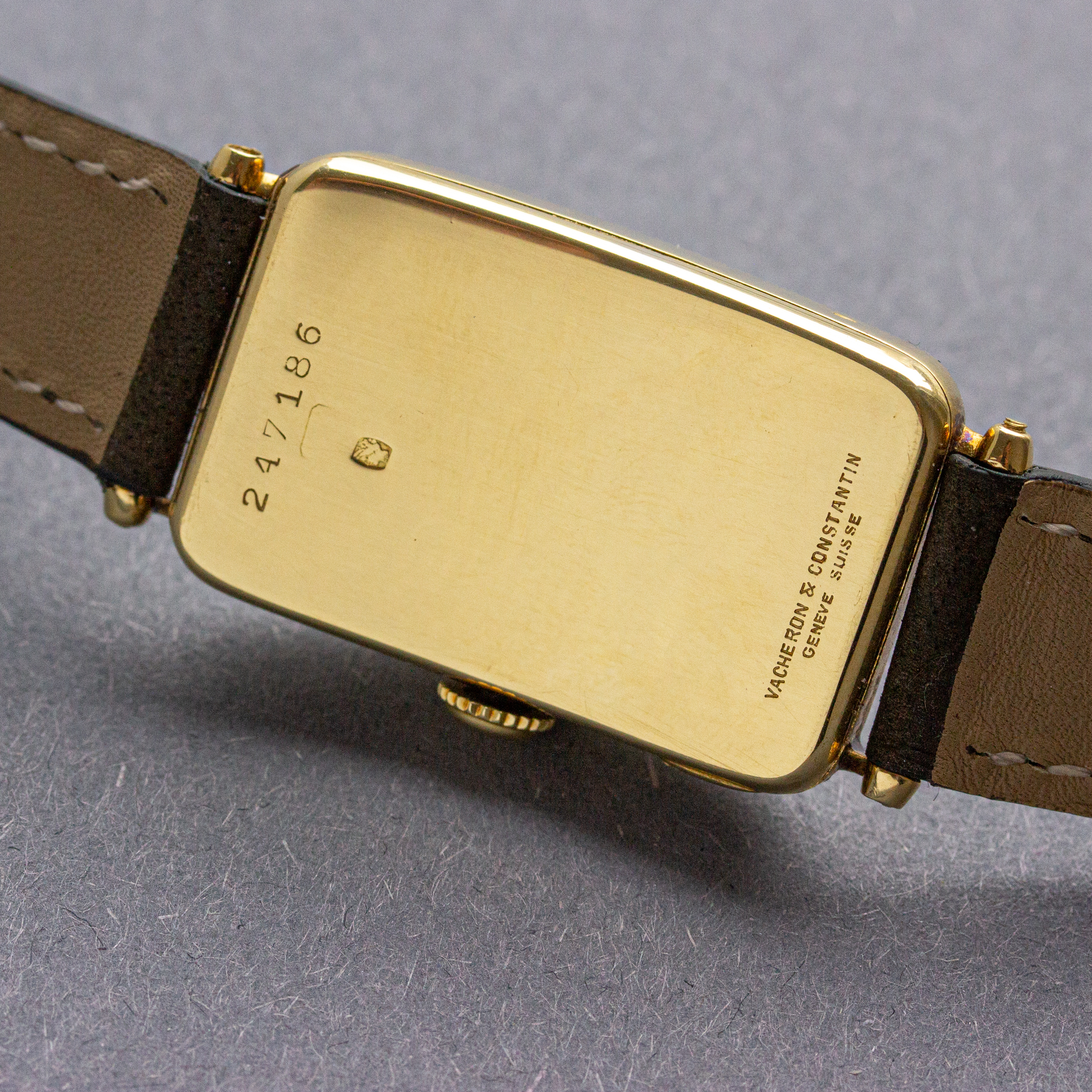 View of Vacheron Constantin Rectangulaire 1920s