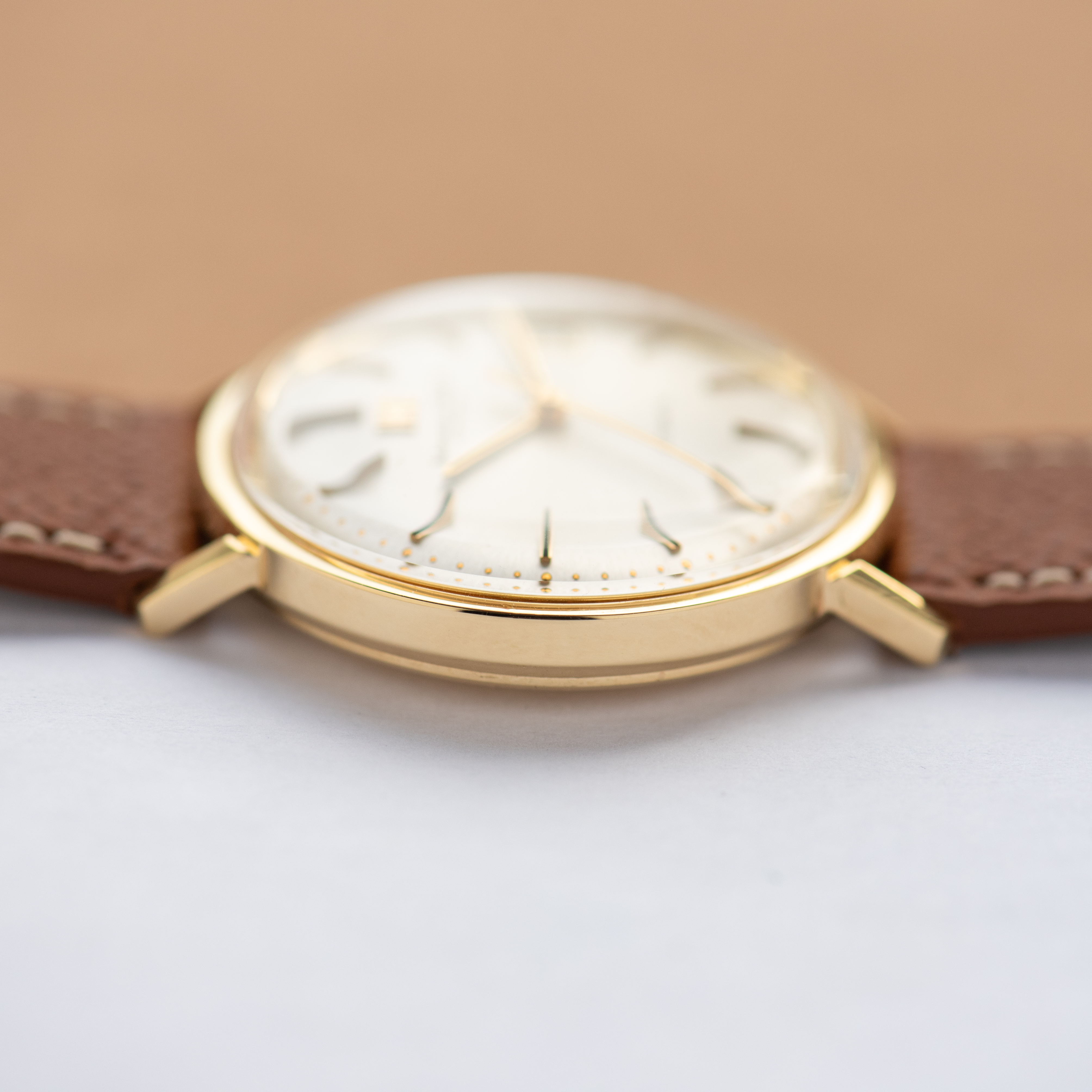 View of IWC Dress Watch Automatic Date Pellaton Ref 1818 Cal C.8541B
