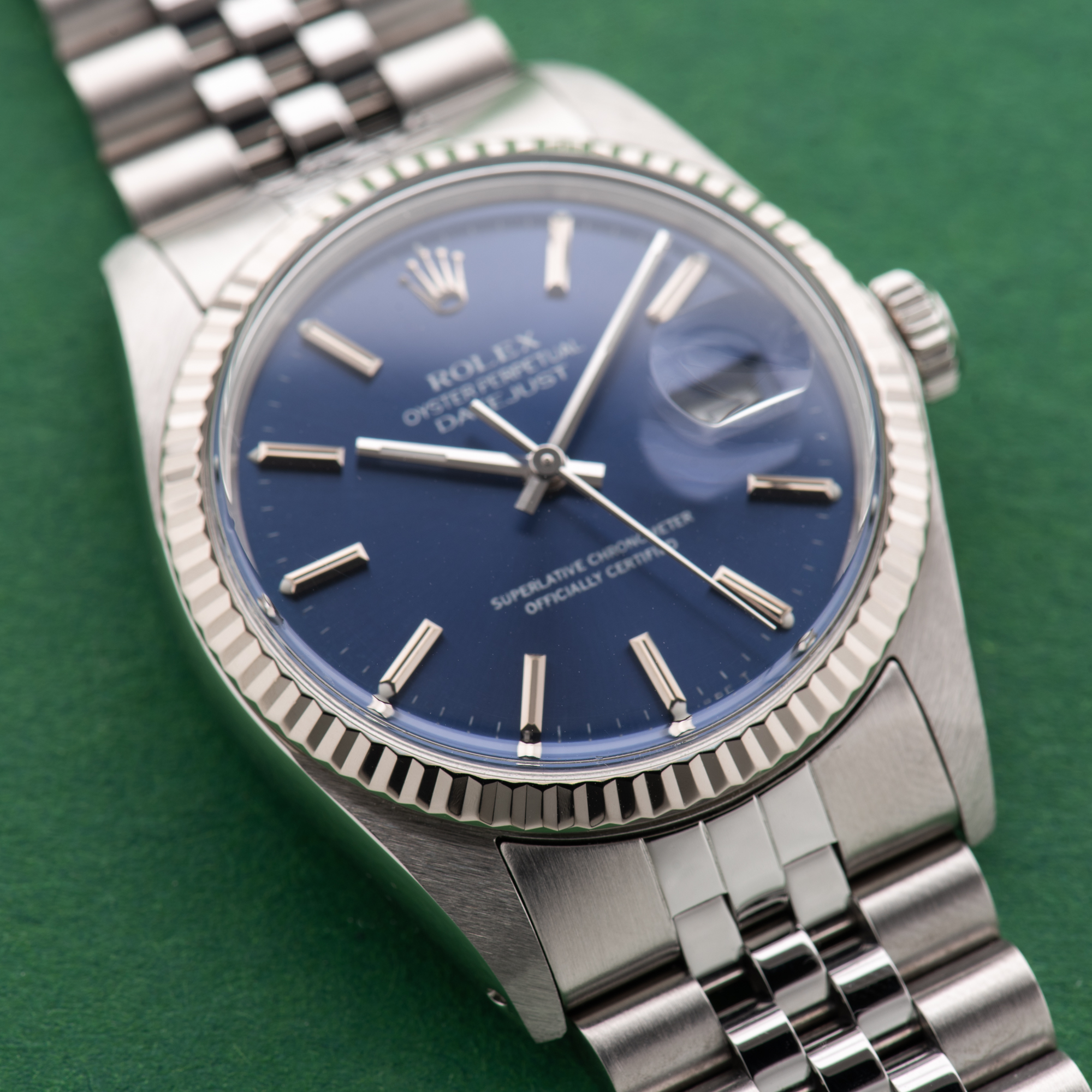 Vue de Rolex Oyster Perpetual Datejust from 1988  Réf 16014