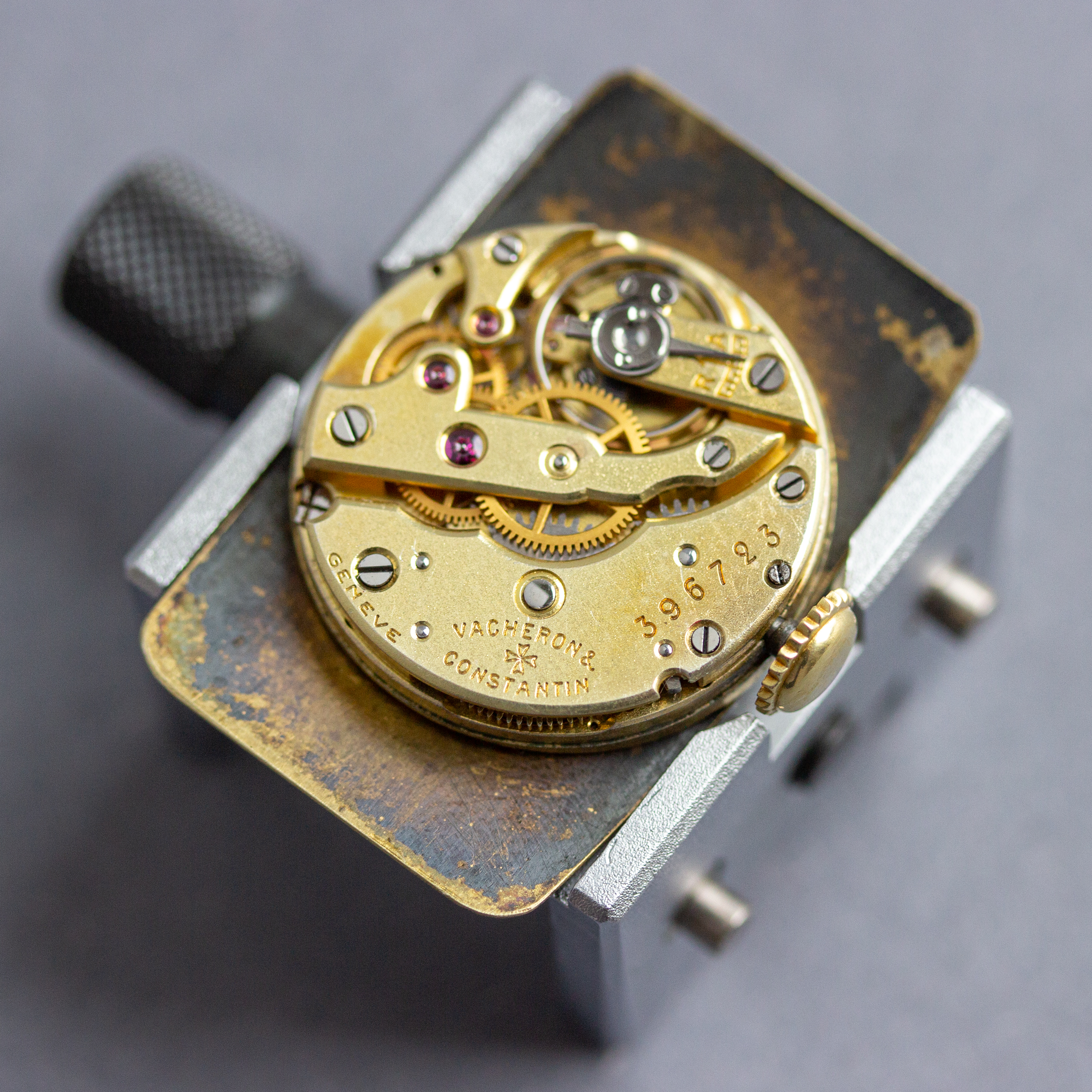 View of Vacheron Constantin Rectangulaire 1920s