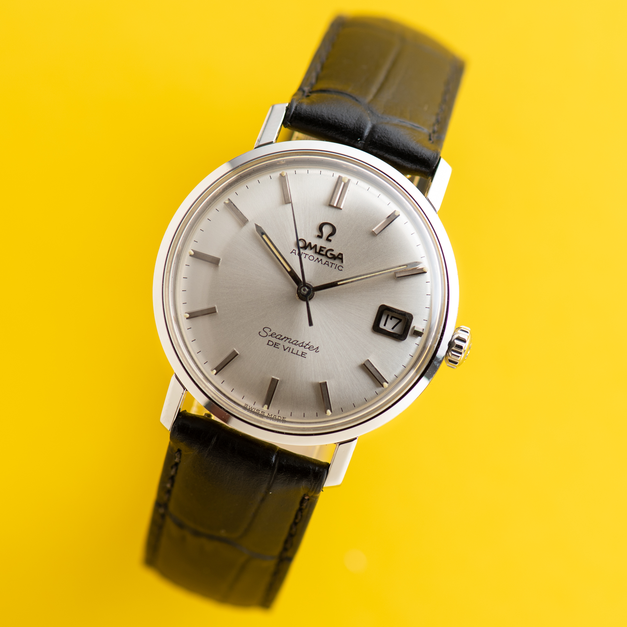 Zicht op Omega Seamaster De Ville Automatic Datum Ref 166.020