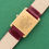 Thumbnail: Cartier Tank De Must Vermeil Grand Model Bordeau Burgundy RedGM  1988 Réf 681006