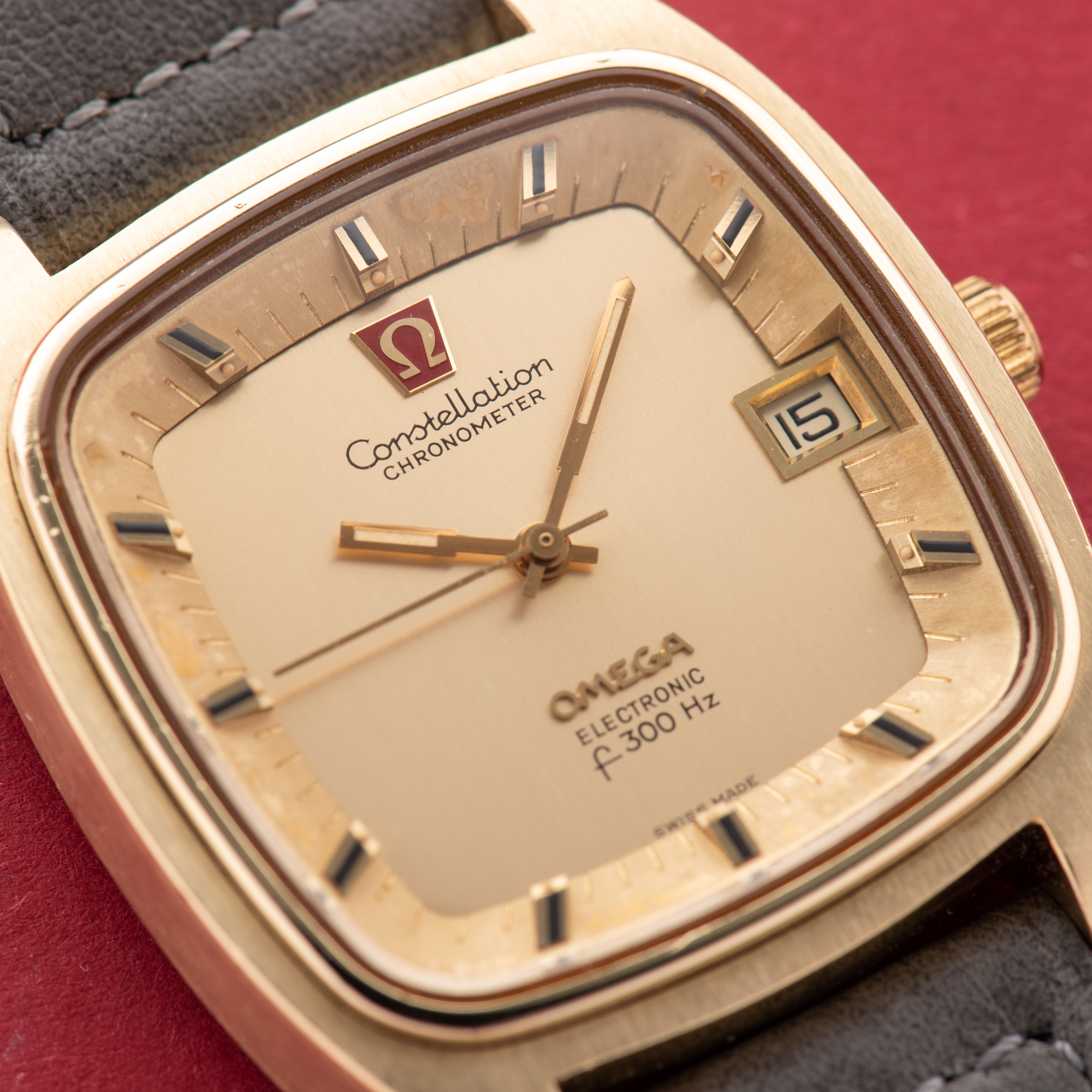 Vue de Omega Constellation Chronometer Electronic F300Hz from 1972 Ref 198.0027