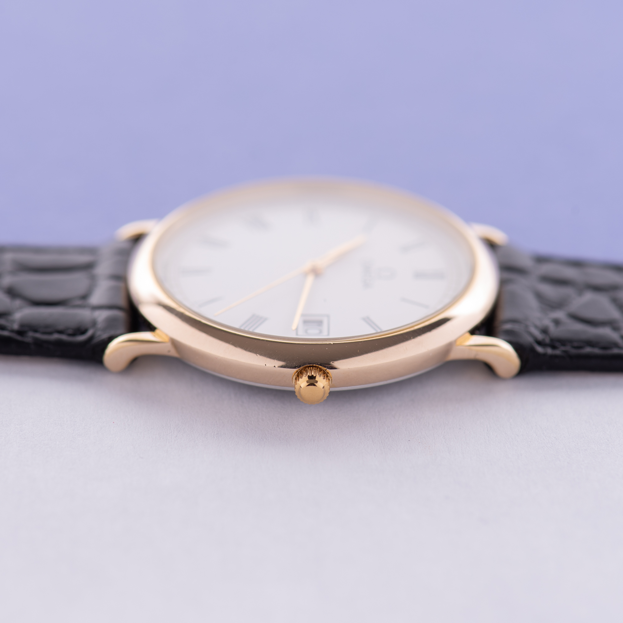 Vue de Omega De Ville Date Quartz Réf 196.0312