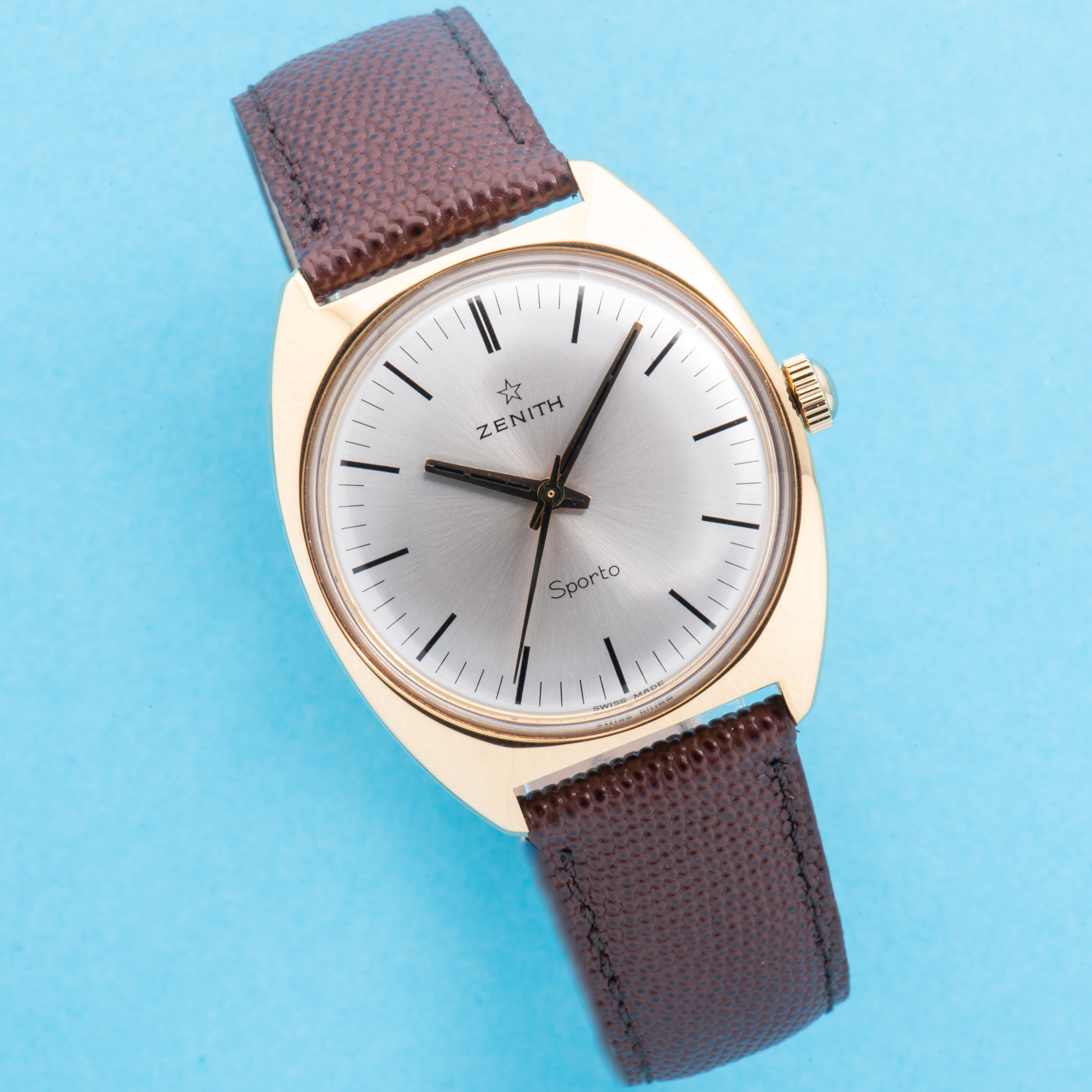 Vue de Zenith Sporto Dress Watch Centre Seconds cal 2542 Réf 599 D 072