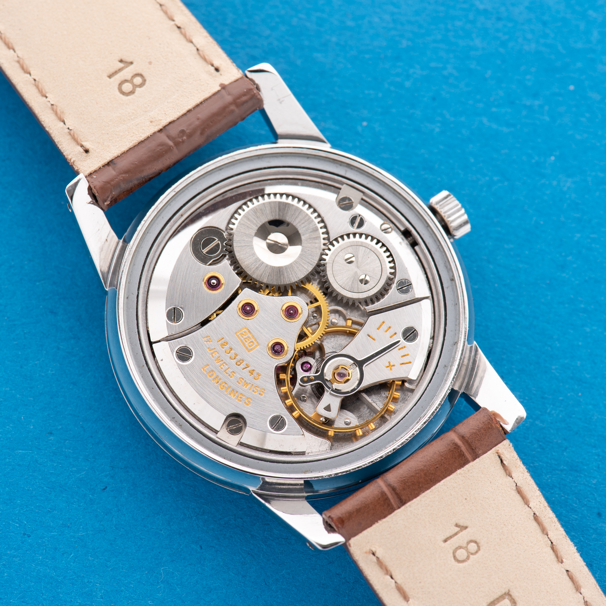 Vue de Longines Dress Watch Centre Seconds Cal 280 Réf 7272