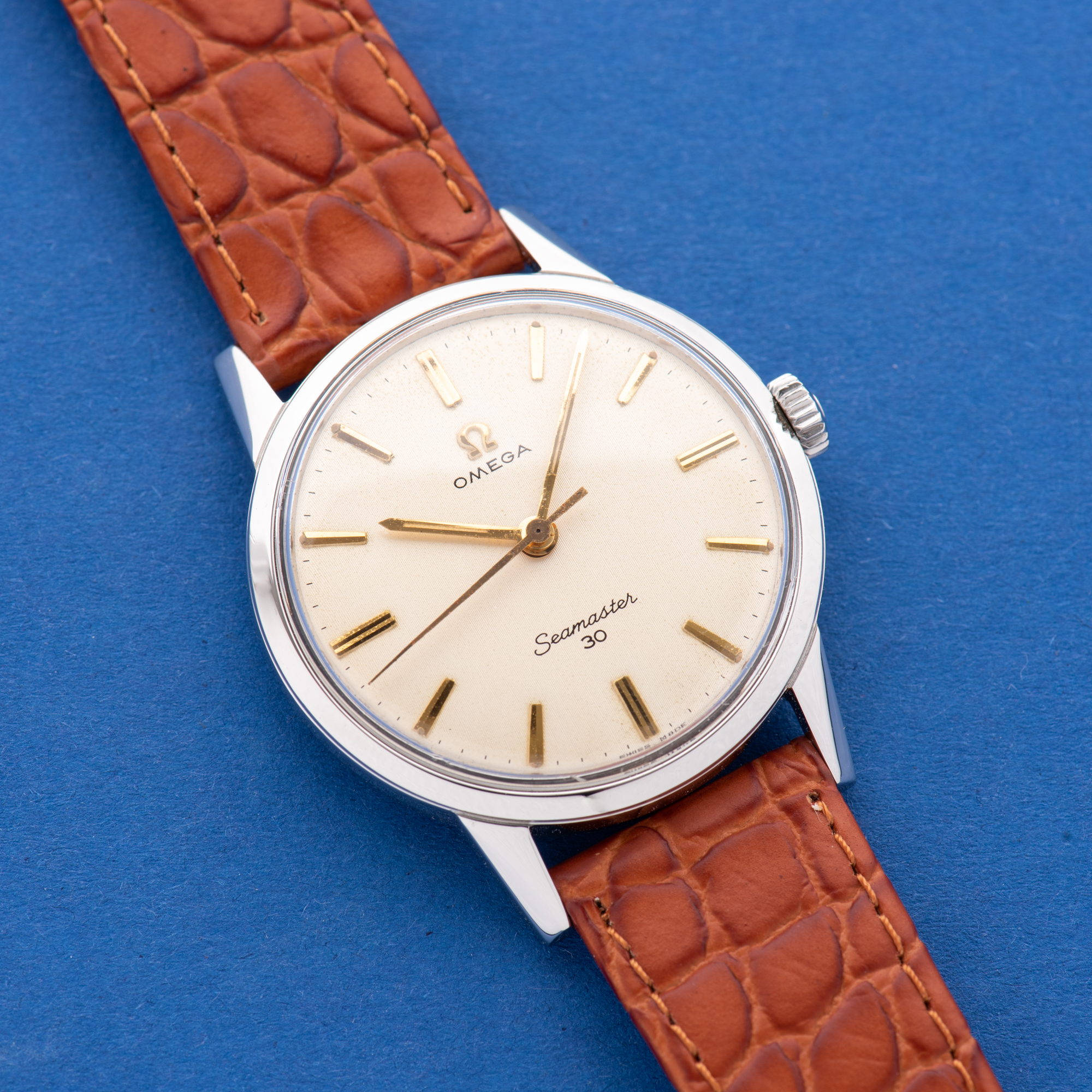 Zicht op Omega Seamaster 30 uit 1962 Ref 135.003