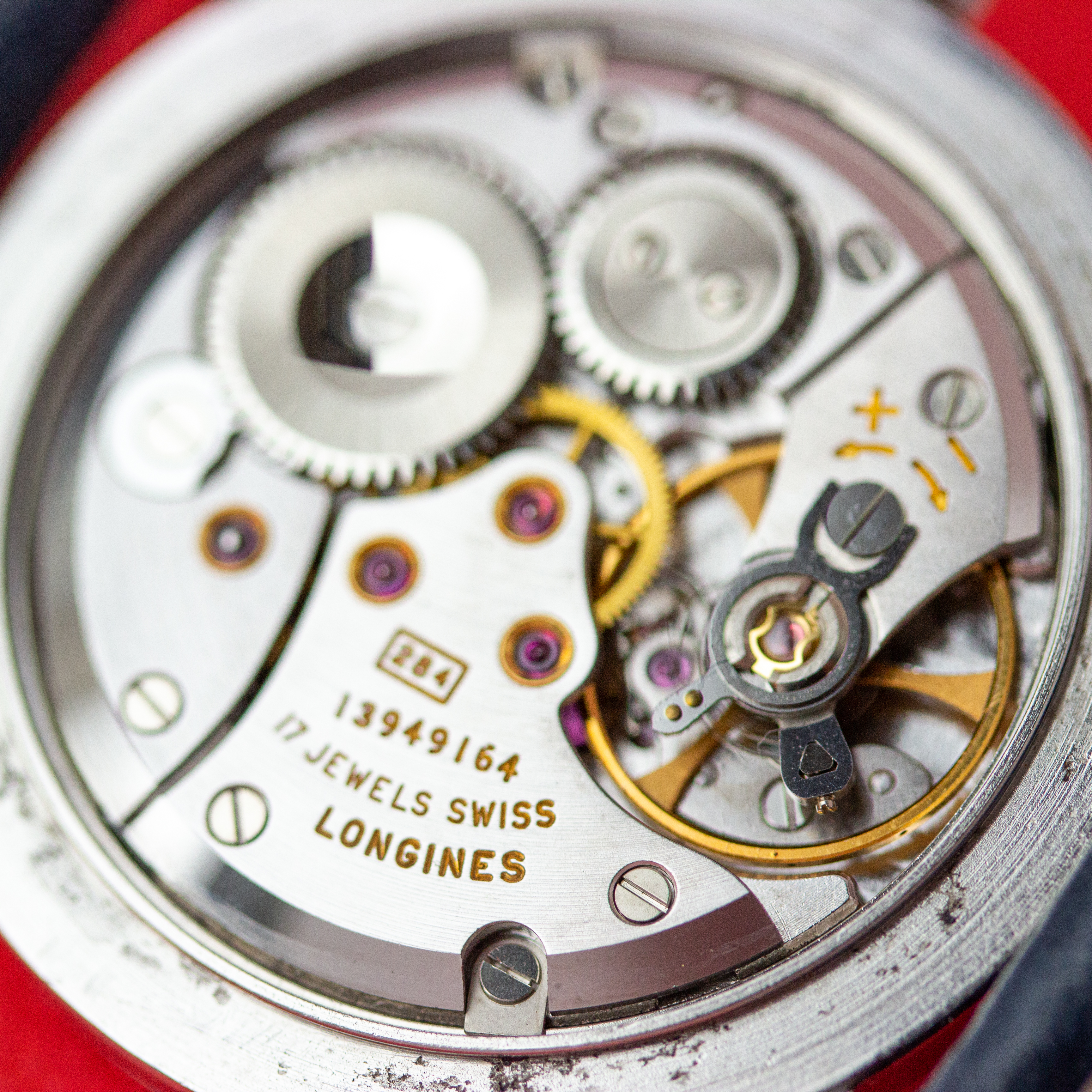View of Longines Dress centre seconds Réf 7854