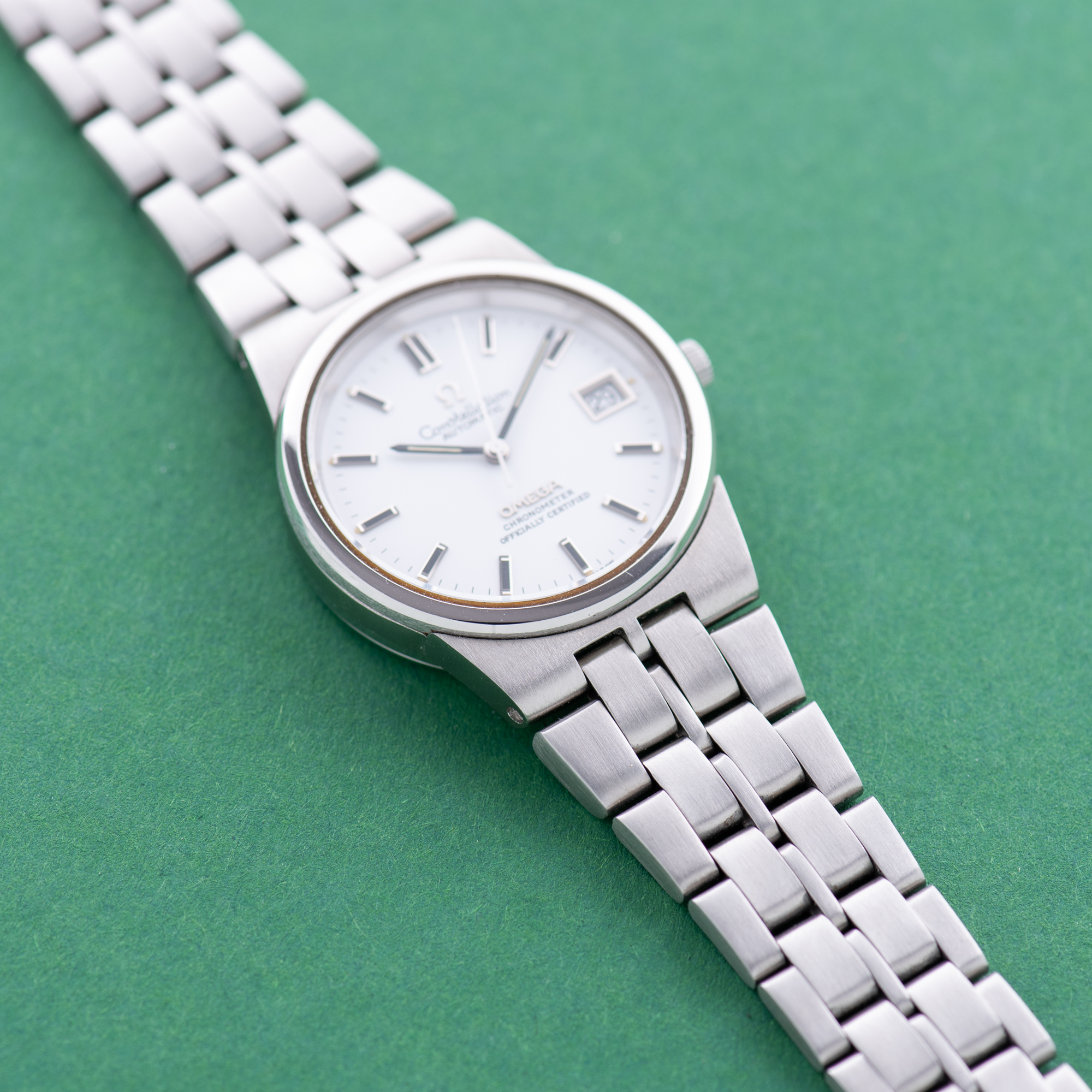 Zicht op Omega Constellation Automatische Japanse binnenlandse markt JDM Ref 1680055