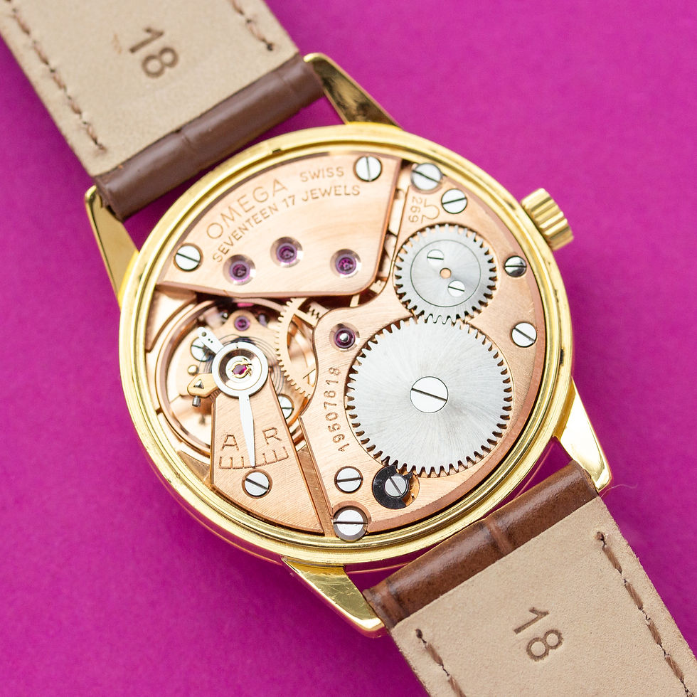 Thumbnail: Omega Dress sub second cal 269 Réf 14713