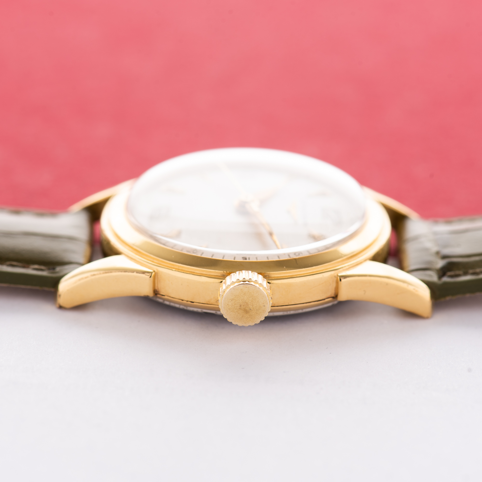 View of Longines Dress Watch Centre Seconds Gold Plated Cal 23 ZS Ref 6246