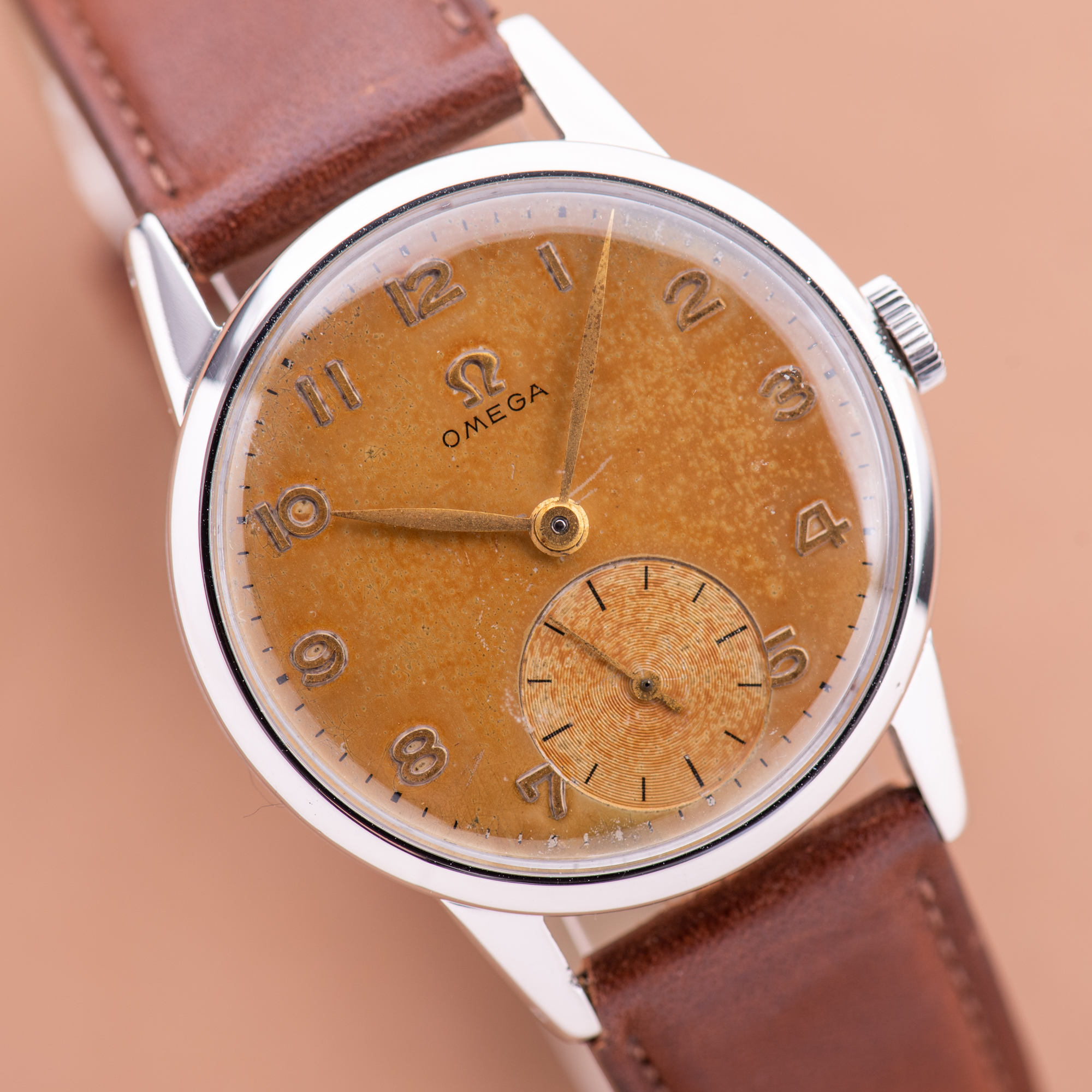 View of Omega small second ref 2495-13 cal 265