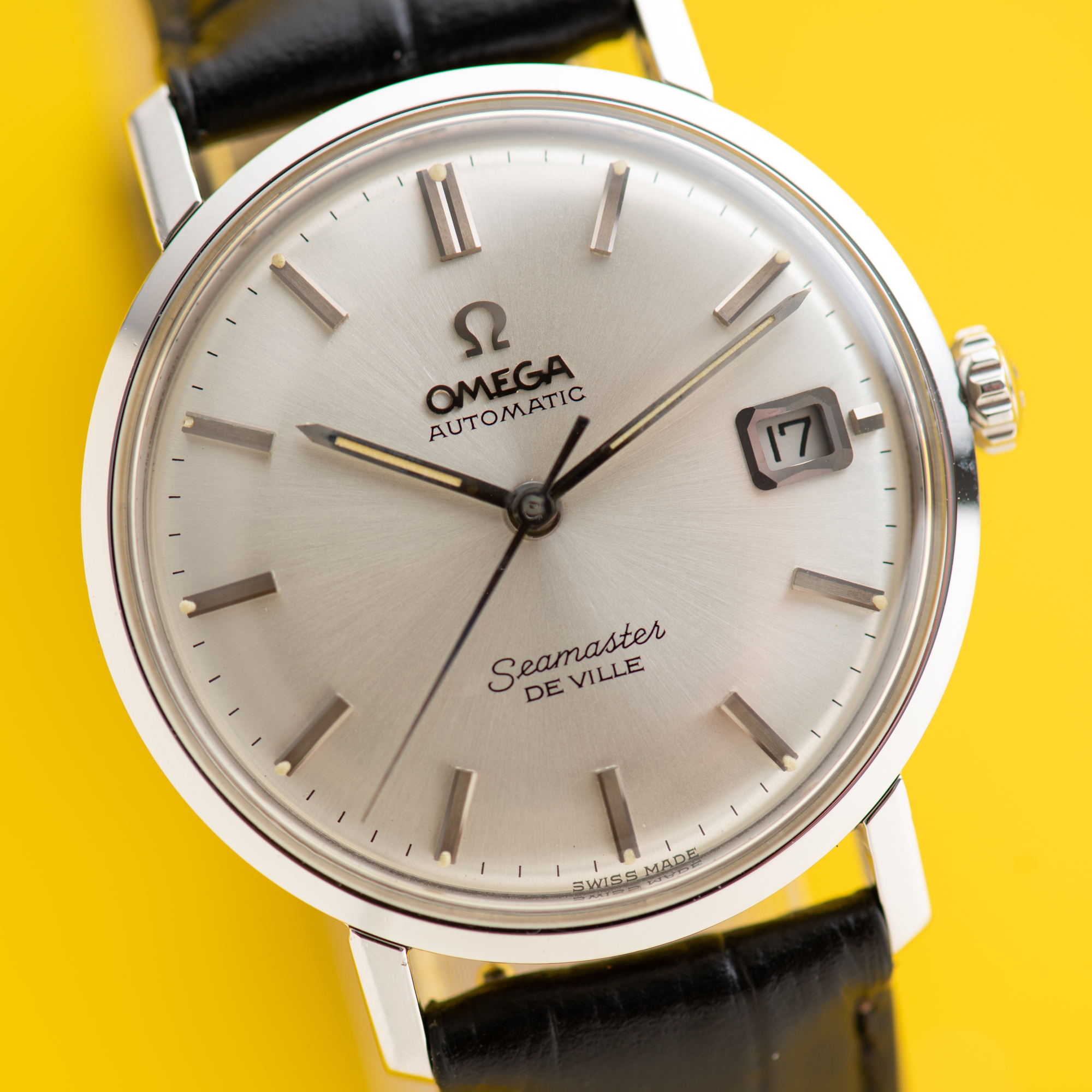 Zicht op Omega Seamaster De Ville Automatic Datum Ref 166.020