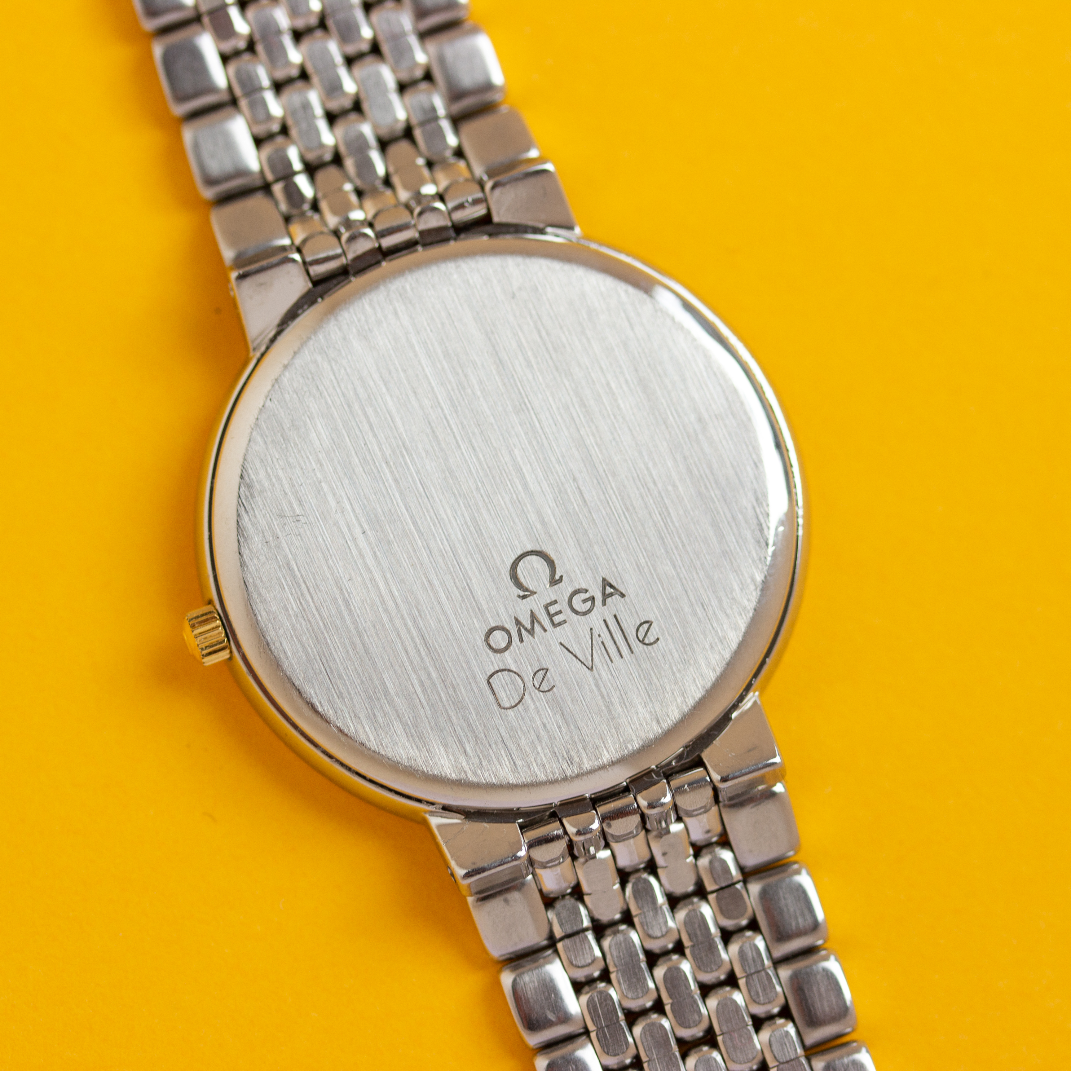 Zicht op Omega De Ville Quartz Referentie 396.1012