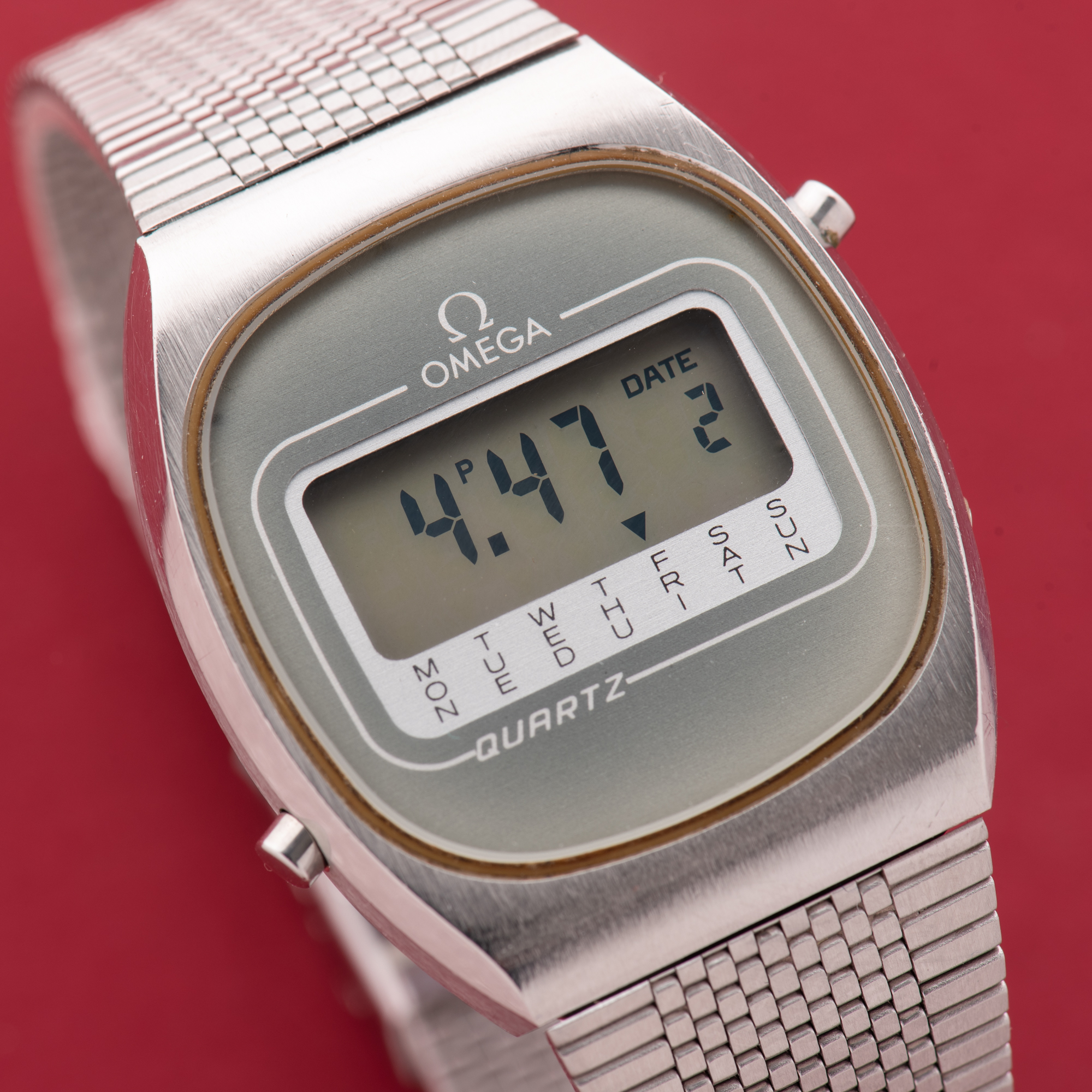 Vue de Omega LCD Quartz RARE from 1978 cal 4306 Réf 396.0850