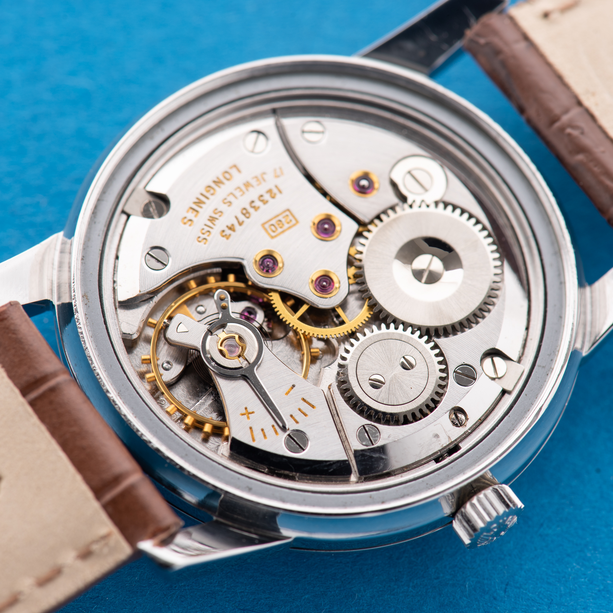 Vue de Longines Dress Watch Centre Seconds Cal 280 Réf 7272