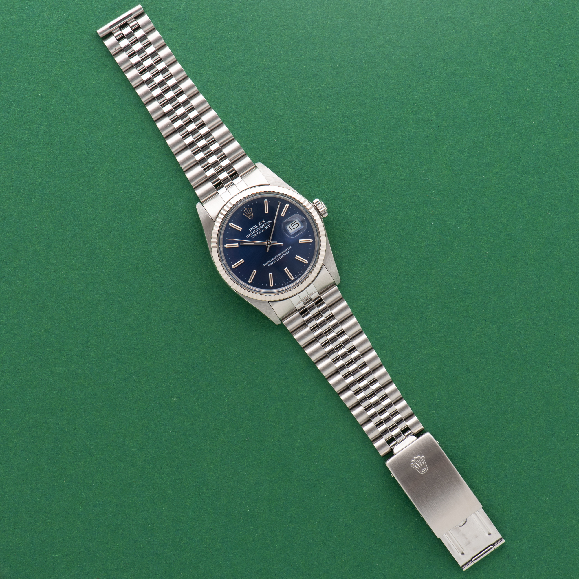 Vue de Rolex Oyster Perpetual Datejust from 1988  Réf 16014