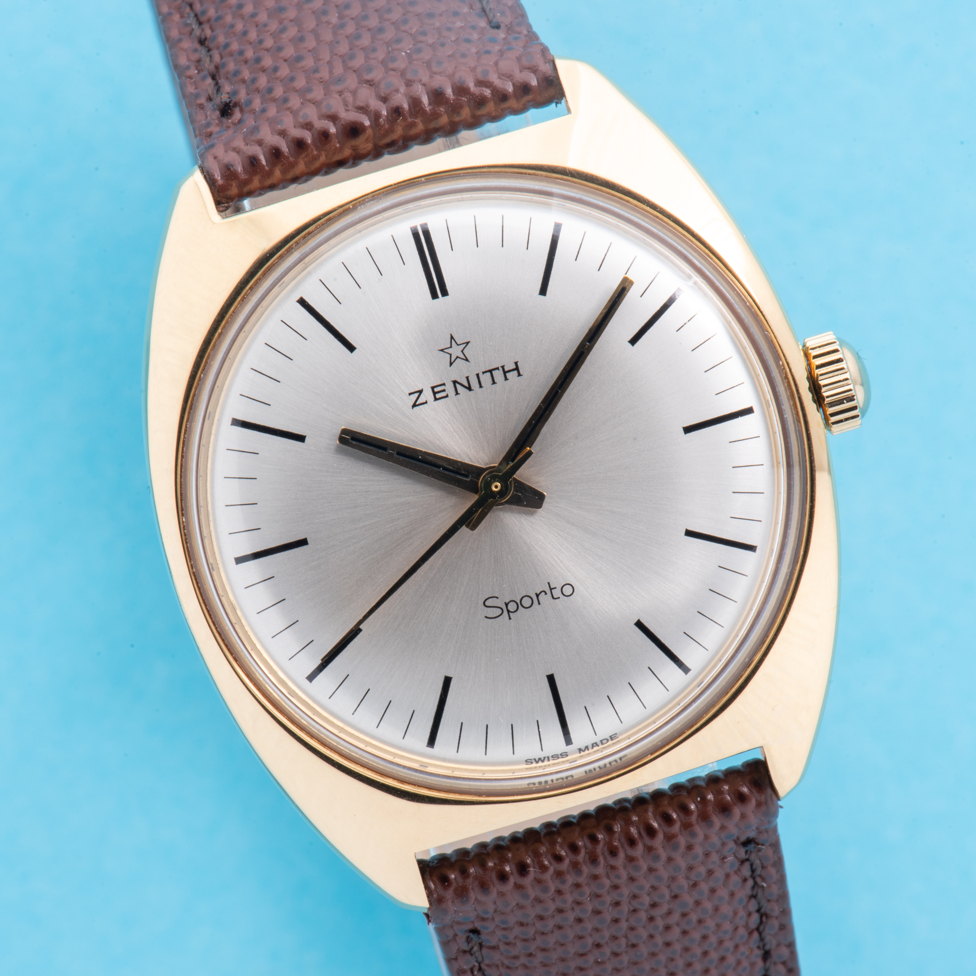 Vue de Zenith Sporto Dress Watch Centre Seconds cal 2542 Réf 599 D 072