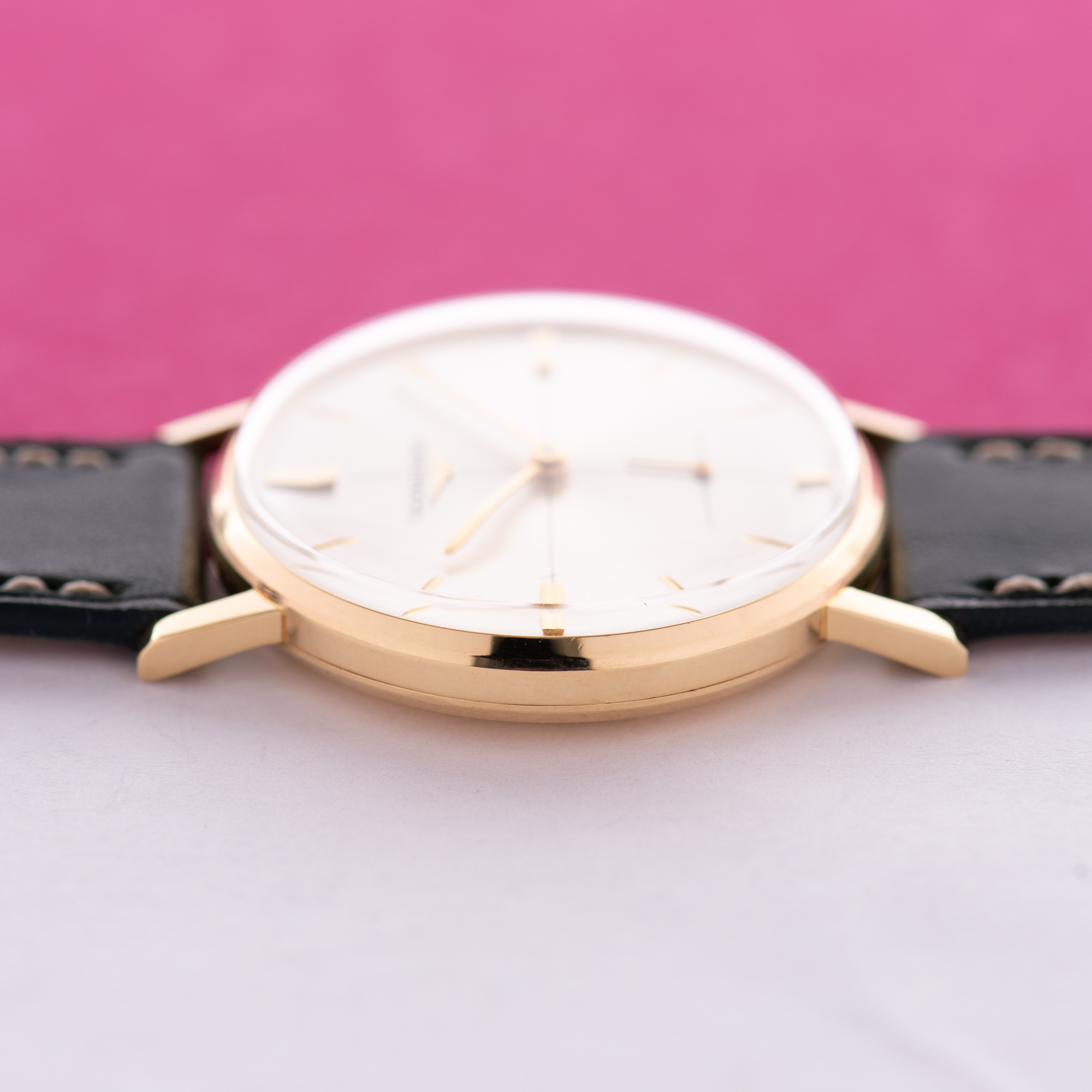 Vue de Longines Dress Sub Seconds 30L 18K Réf 7515